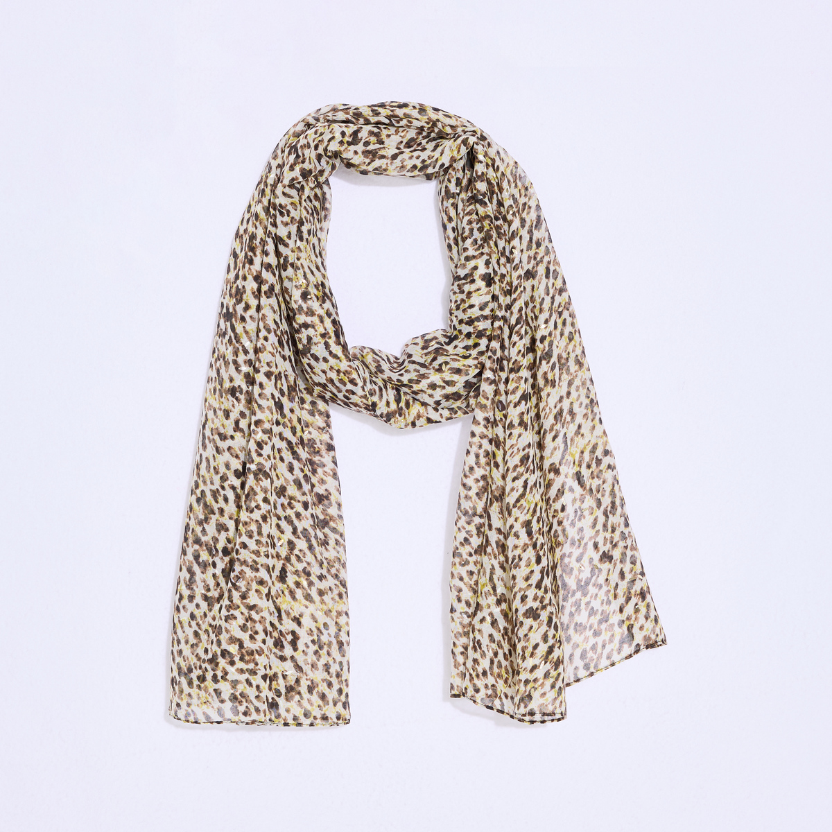 Foulard imprimé léopard, GRAIN DE MALICE