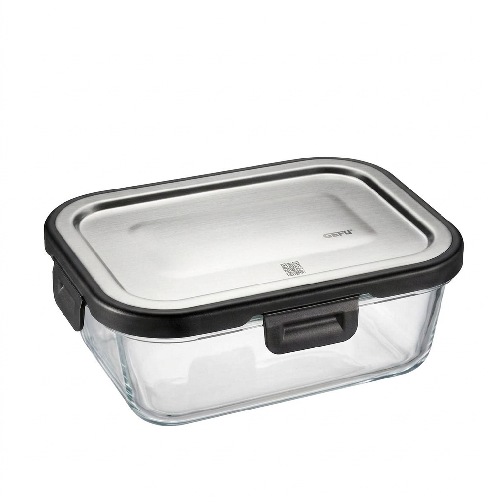 Boîte de conservation verre rectangulaire 600 ml MILO, GEFU