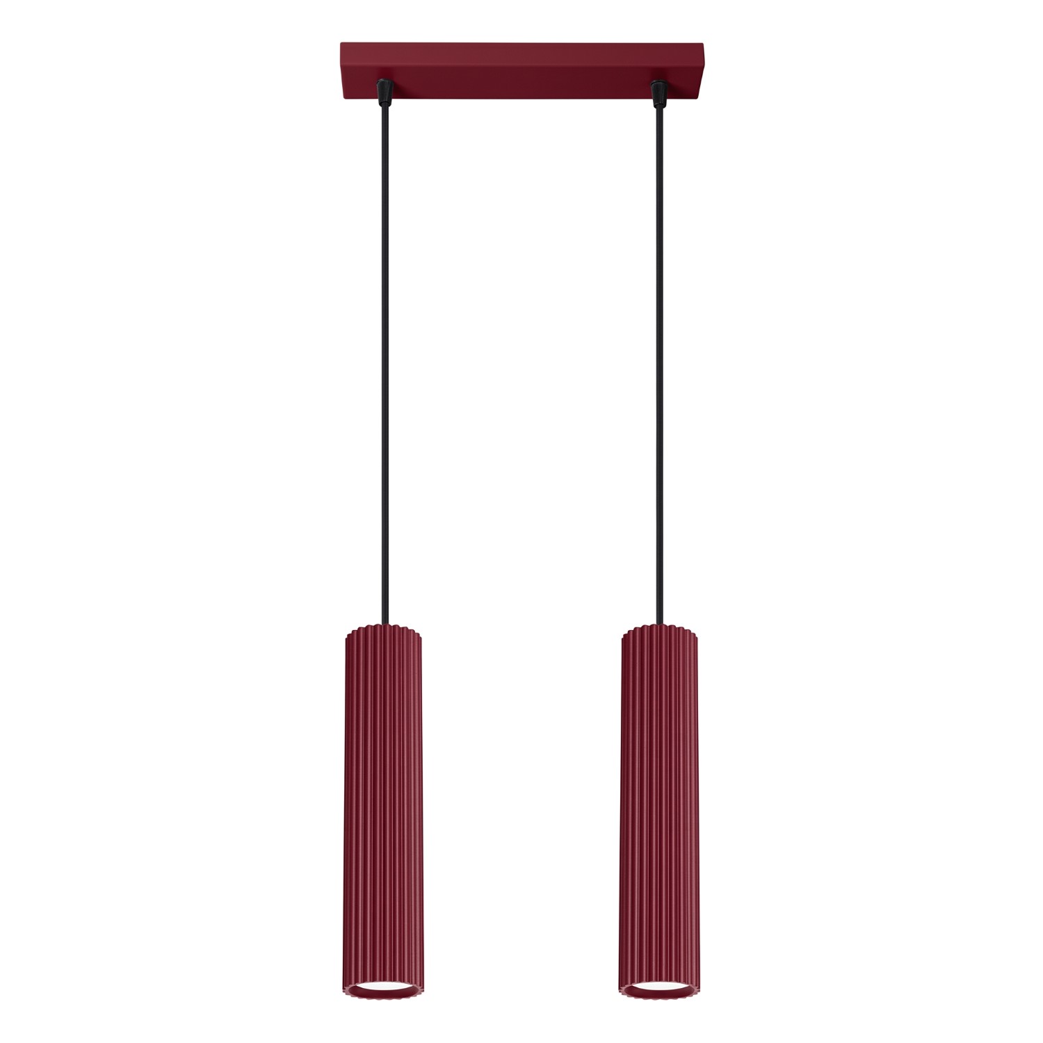 Suspension Aluminium Bourgogne GU10 2 Karbon, EDEN