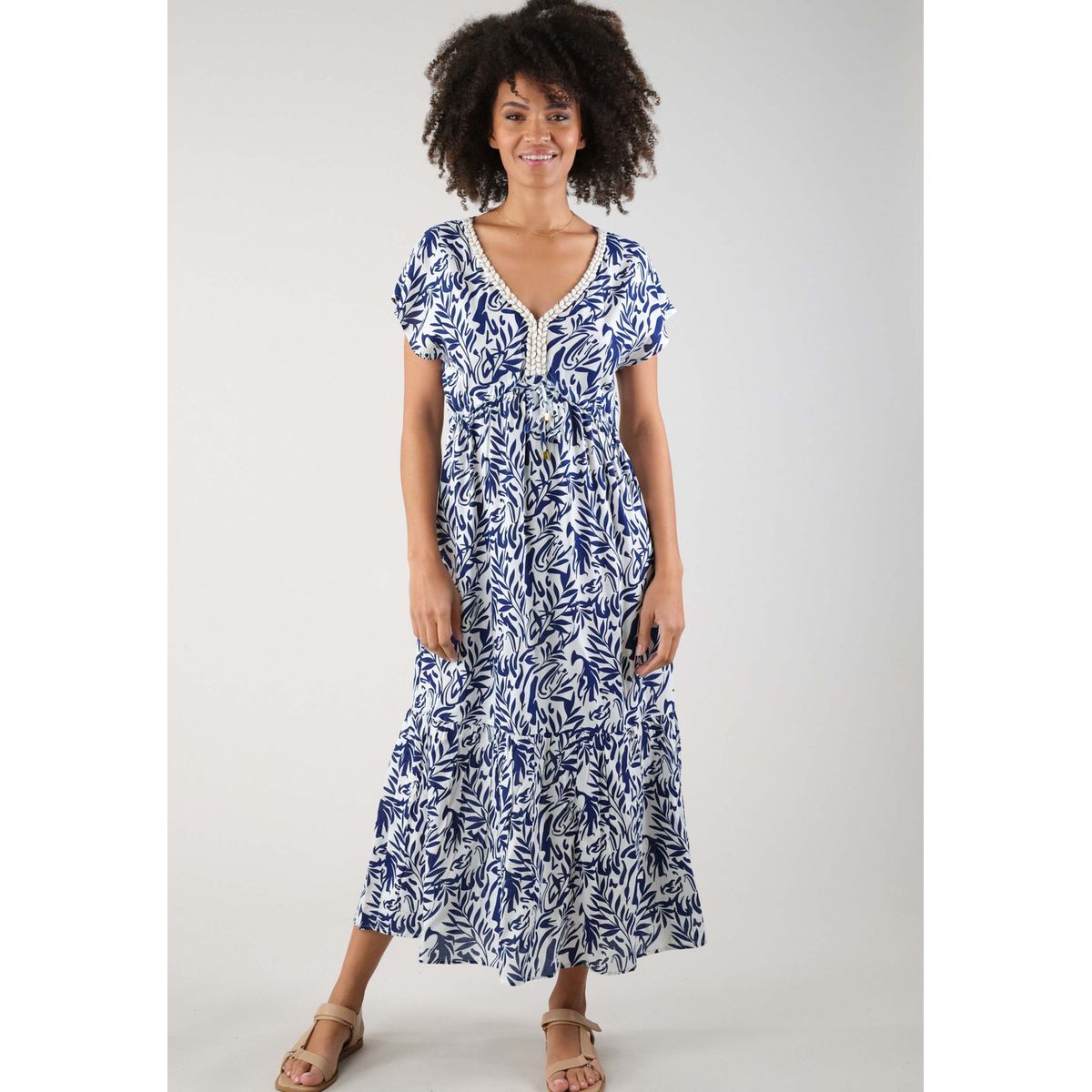 La redoute hotsell robe longue fleurie