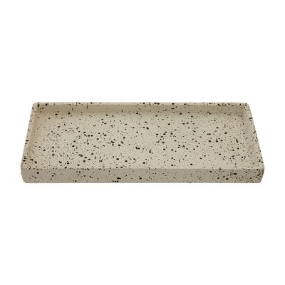25cm Terrazzo Concrete Bathroom Tray SO'HOME