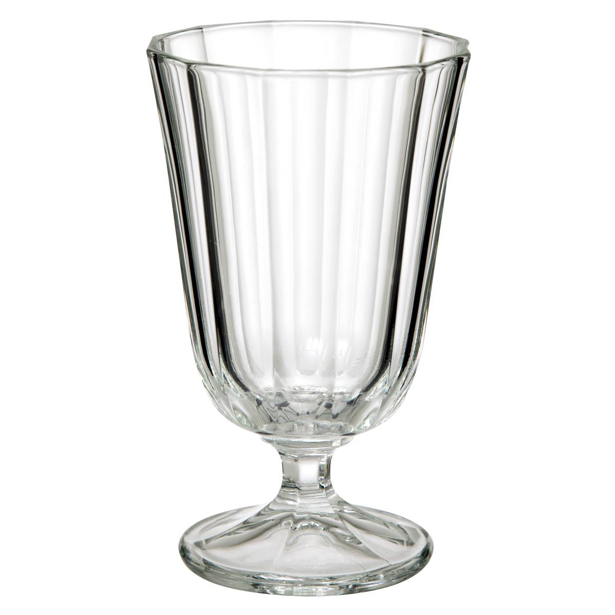 Lot de 6 verres à eau en verre JULIA, SECRET DE GOURMET