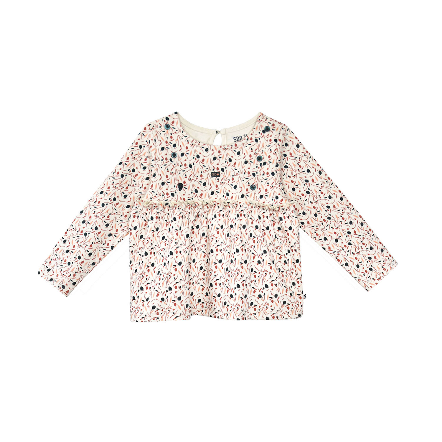 Tunique meredith interlock manches longues enfant, SUCRE D'ORGE