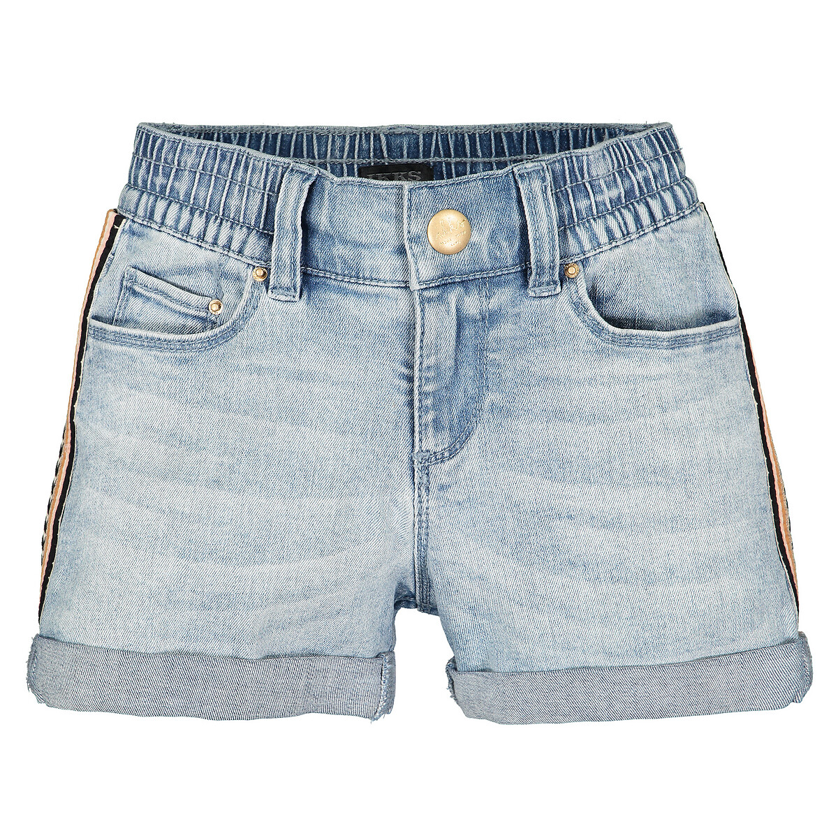 Denim shorts, 5-14 years , light blue 