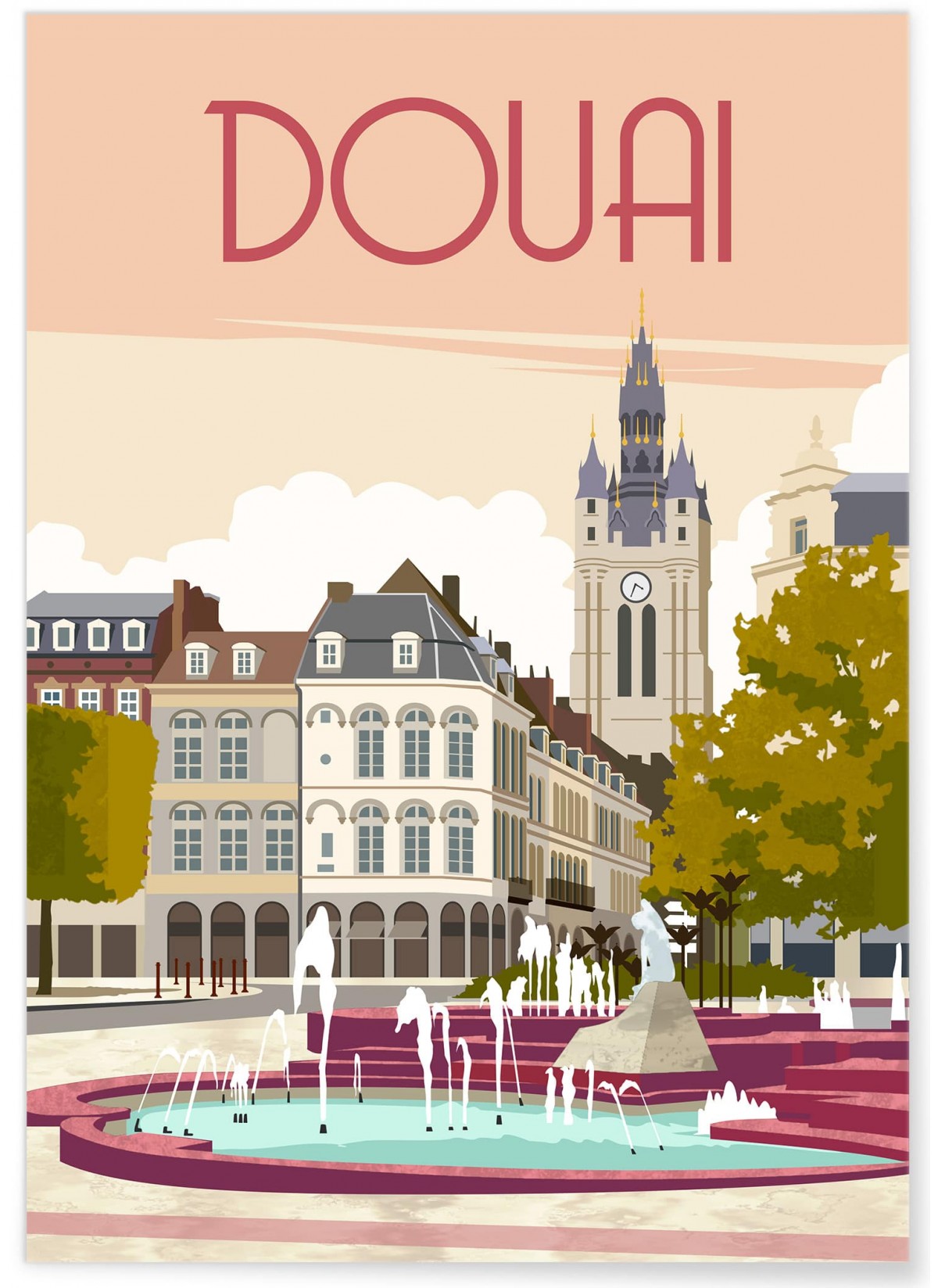 Affiche ville Douai, L'AFFICHERIE