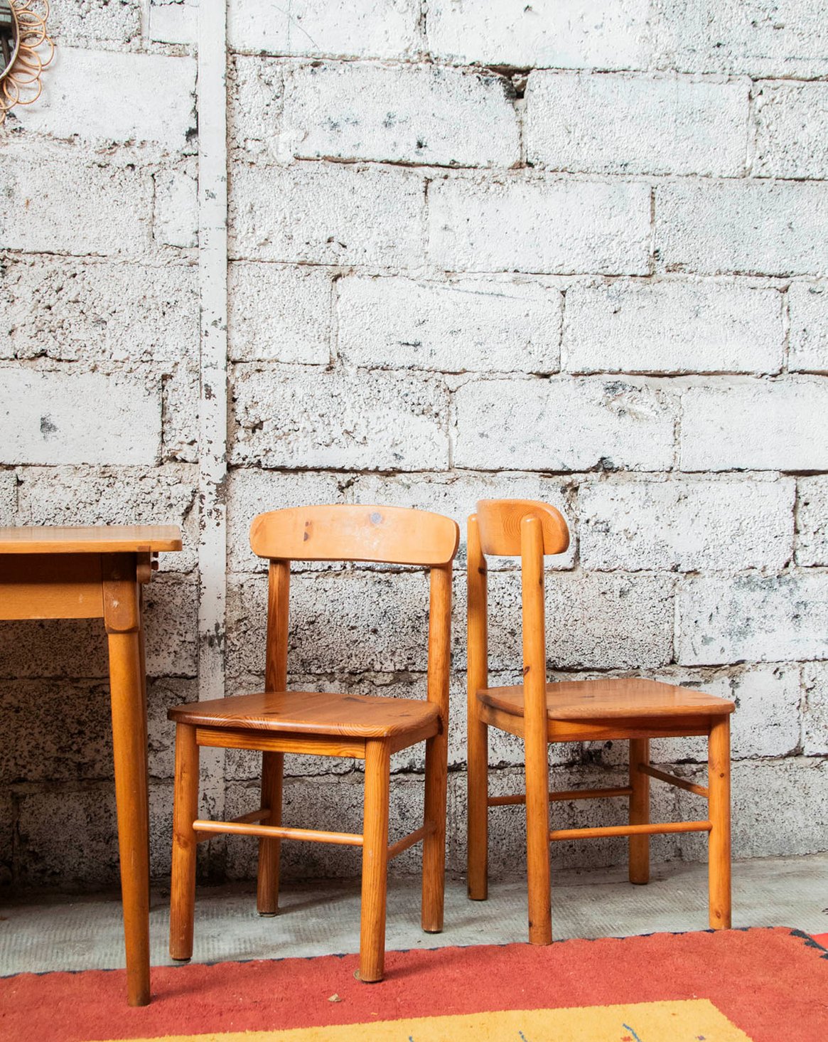 Paire de chaises Rainer Daumiller Alma N°728 - Bon état, DEBONGOUT