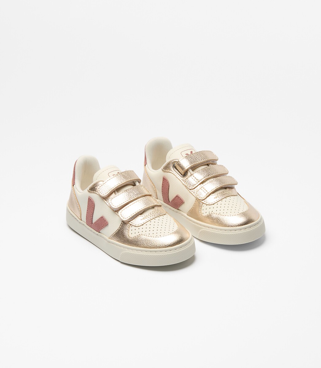 Sneakers in pelle SMALL V-10, VEJA