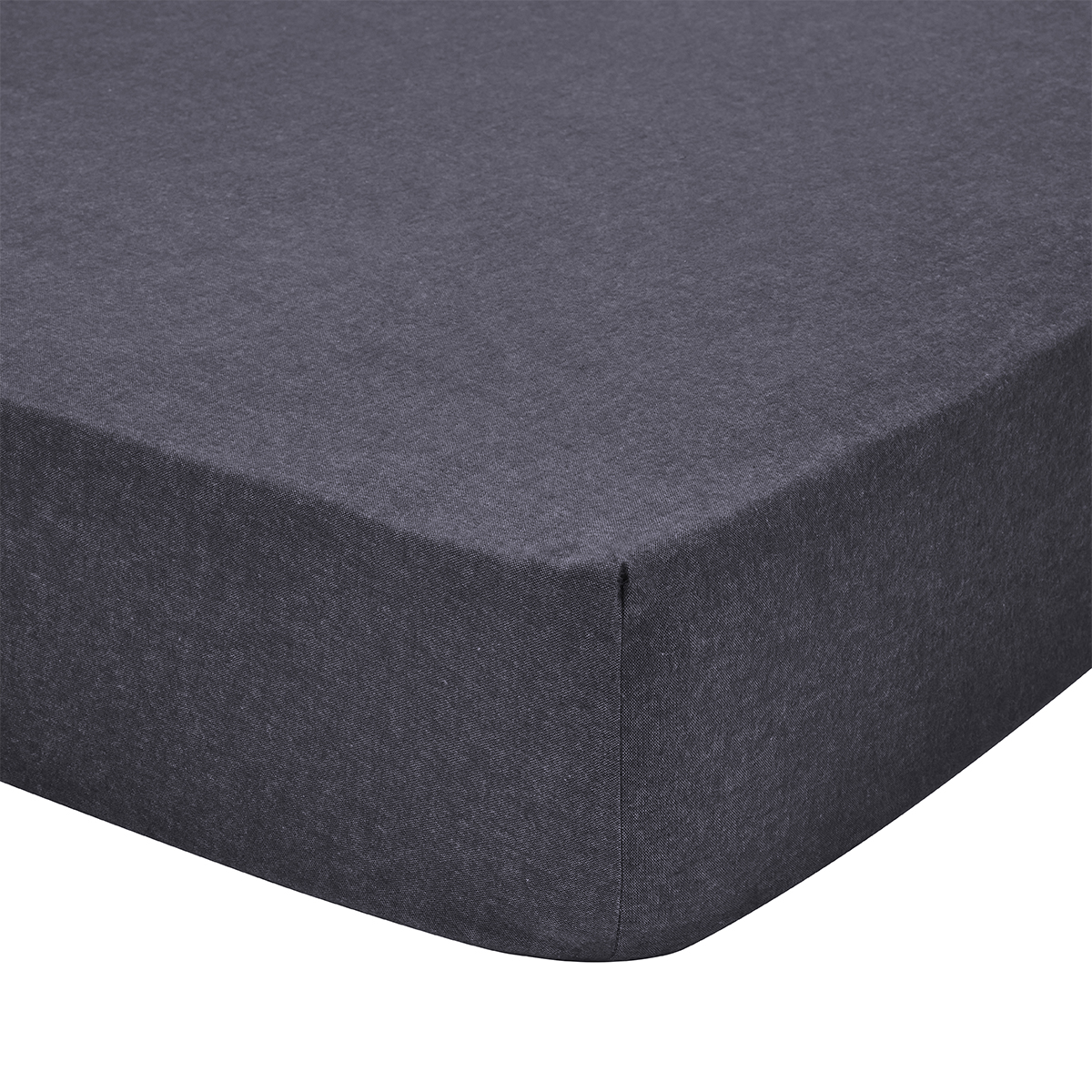 Drap housse uni en flanelle de coton, bonnet de 30cm, FRISSON, ESSIX