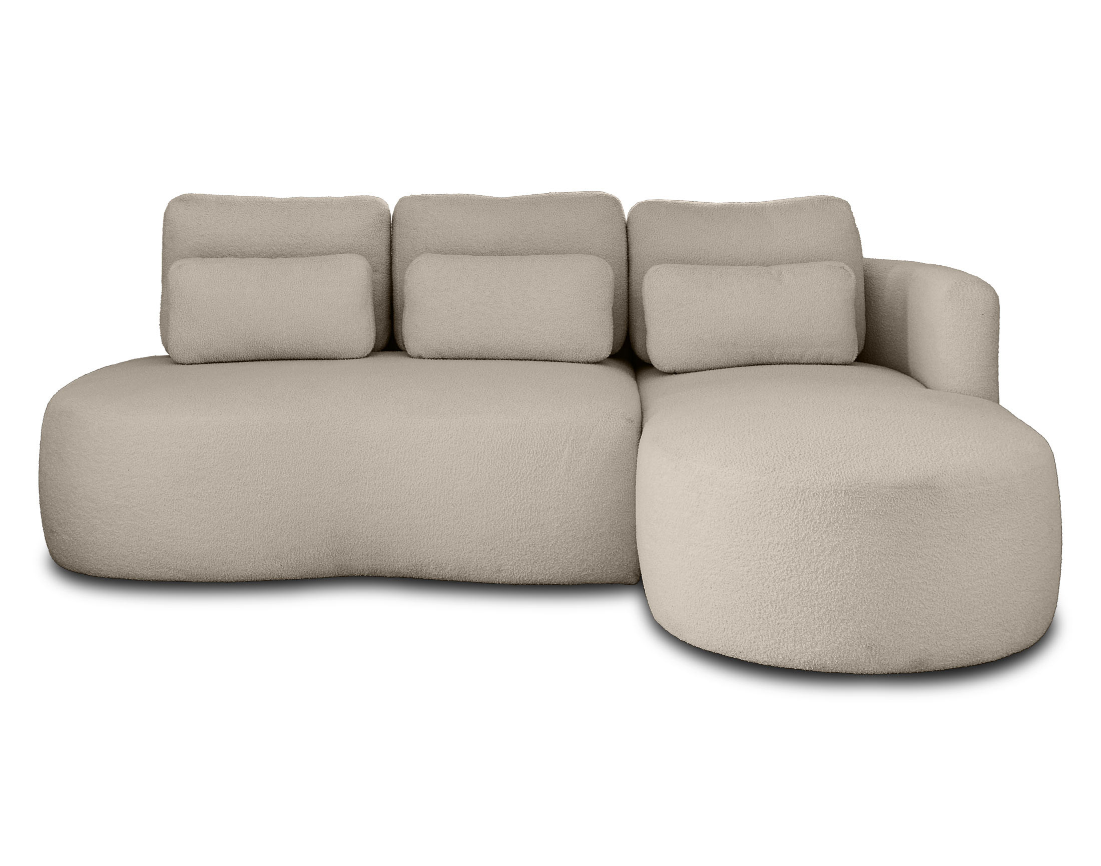Canapé d'Angle Convertible 4 places - MAHINA, BEST MOBILIER