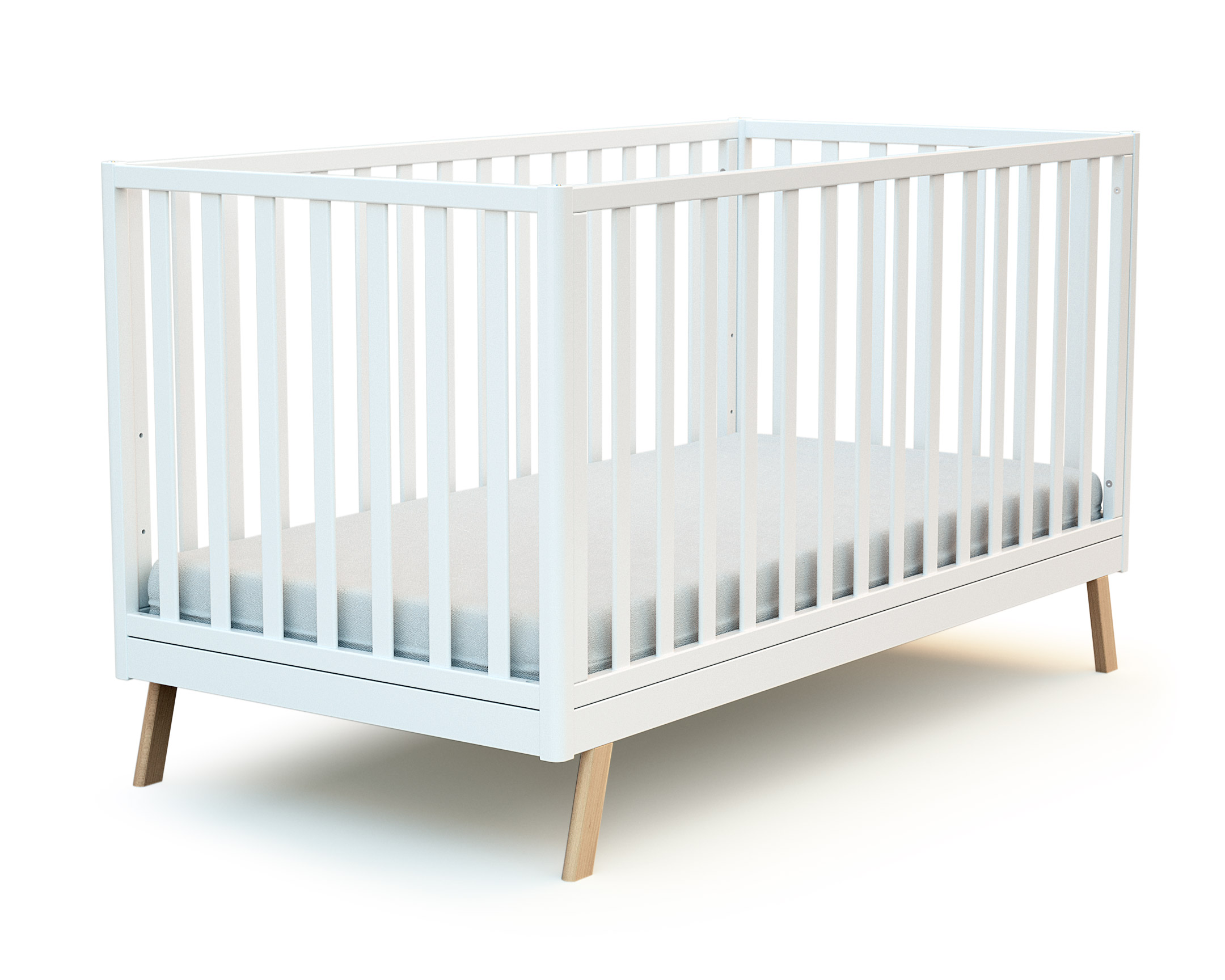 Lit bébé évolutif en bois KASA, AT4