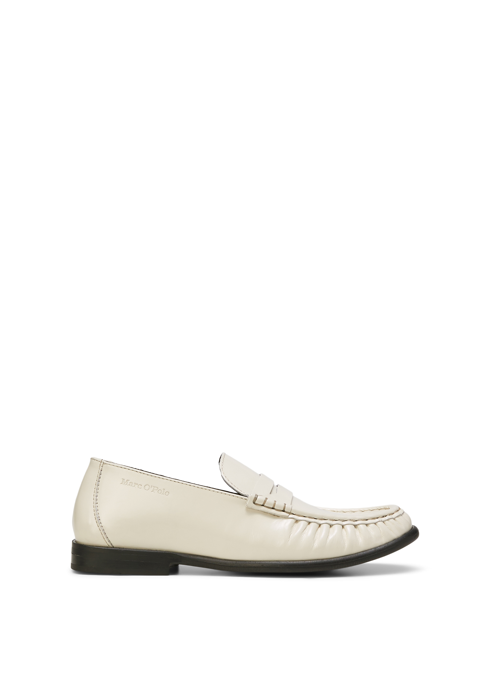 Loafer en cuir de vache raffiné, MARC O'POLO
