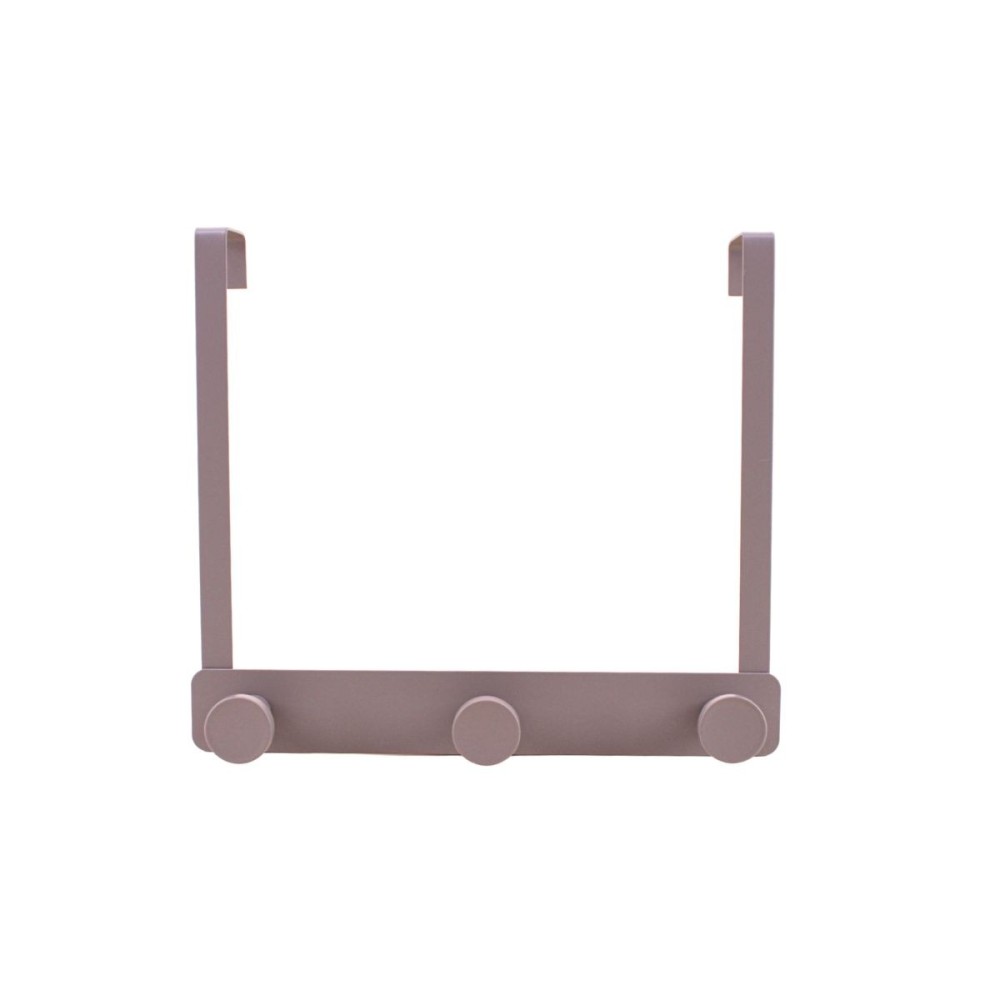 Patère de porte en métal 3 têtes, ORNAMI