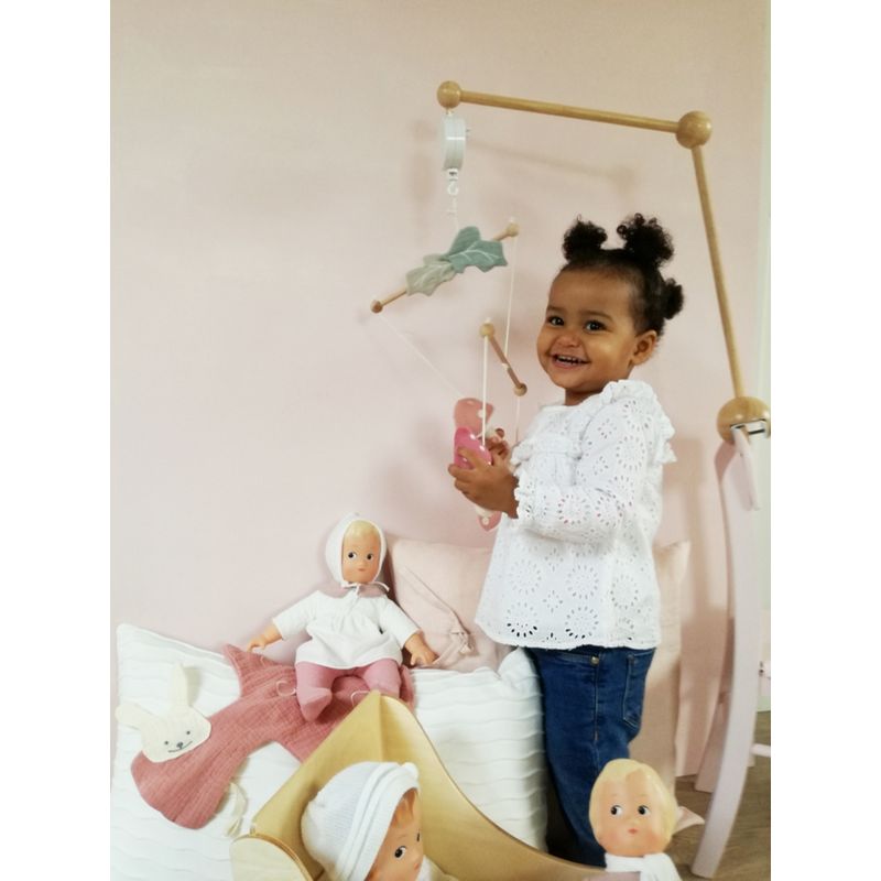 Support Mobile Bebe Bois Avec Boite A Musique Bois Egmont Toys La Redoute
