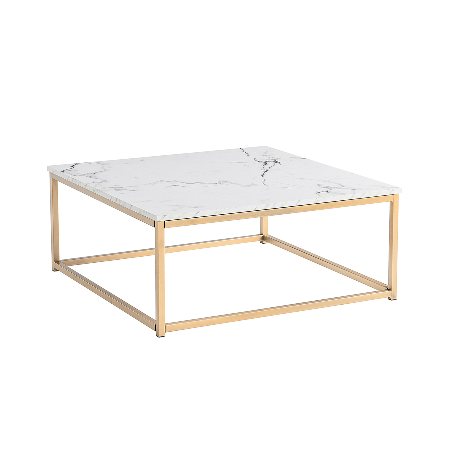 Table basse carrée style industriel, FACTO, MEUBLES COSY