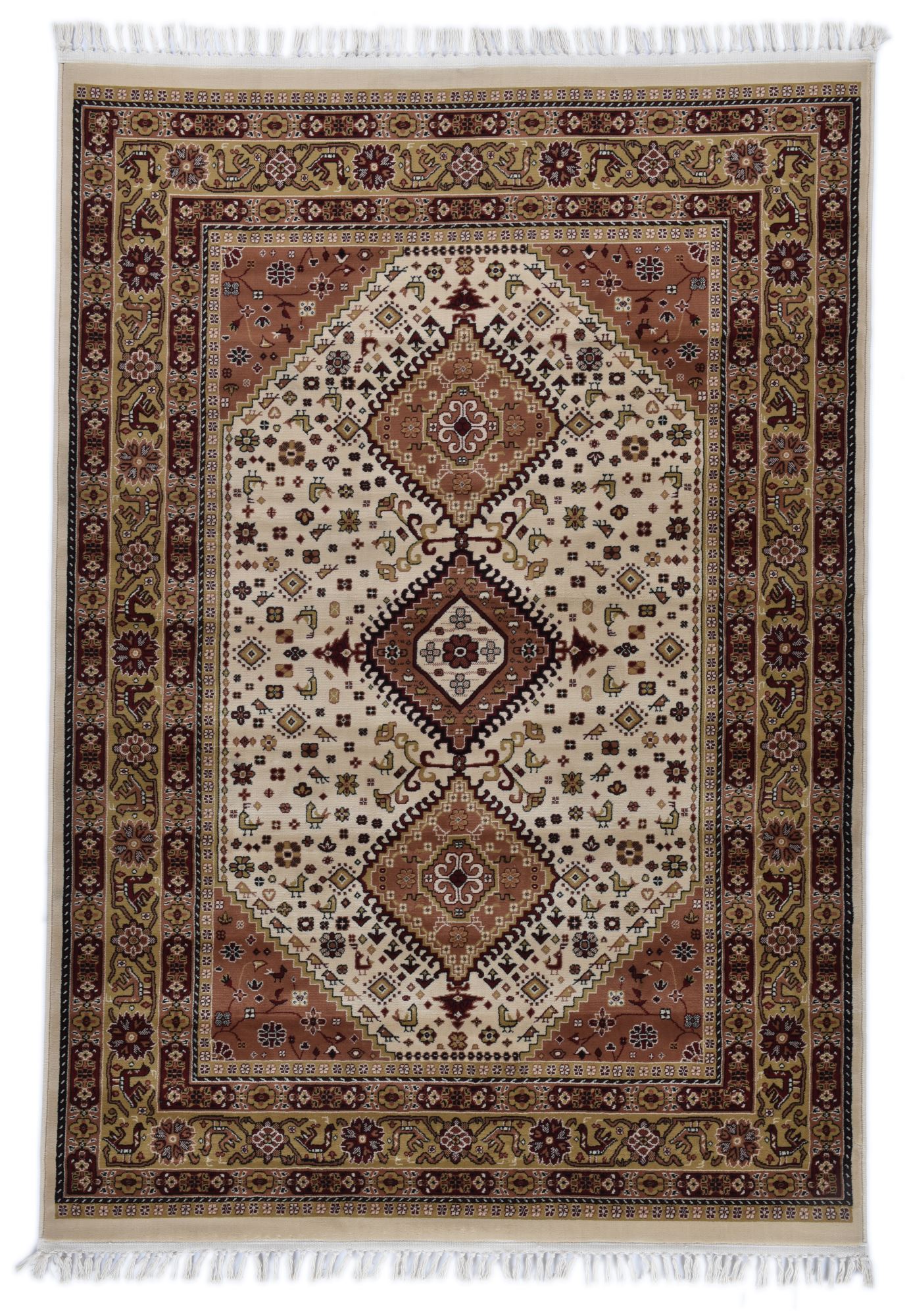 Tapis d'orient tissé machine franges - ILARIA, GINO FALCONE