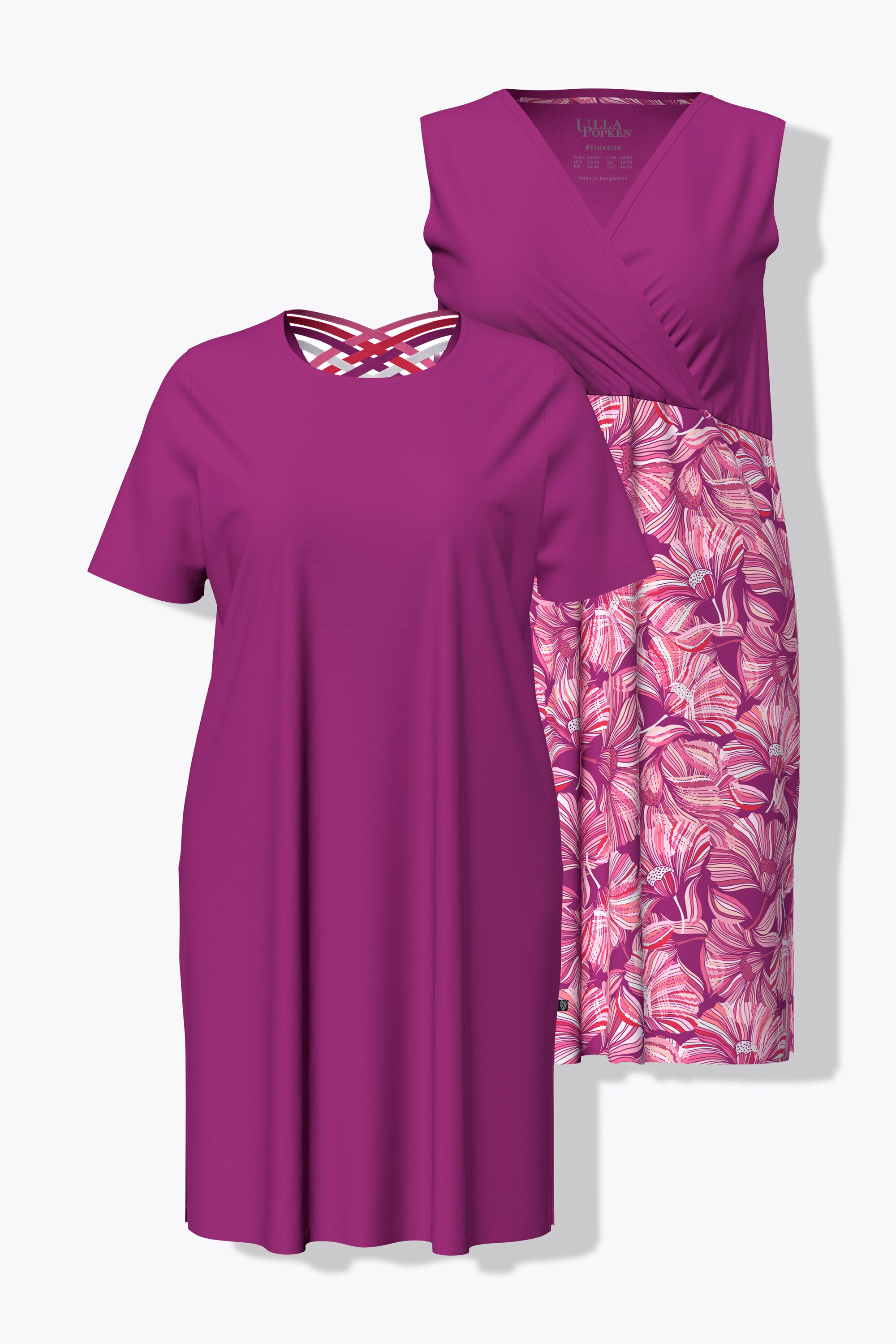 Lot de 2 chemises de nuit, ULLA POPKEN