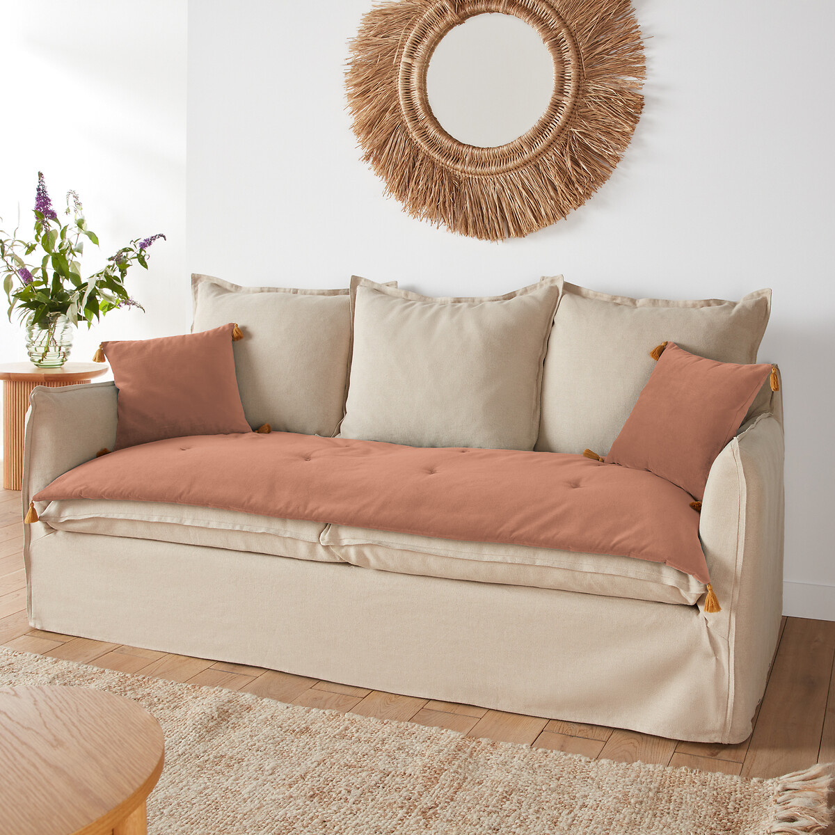 Matelas d'assise velours, Velvet