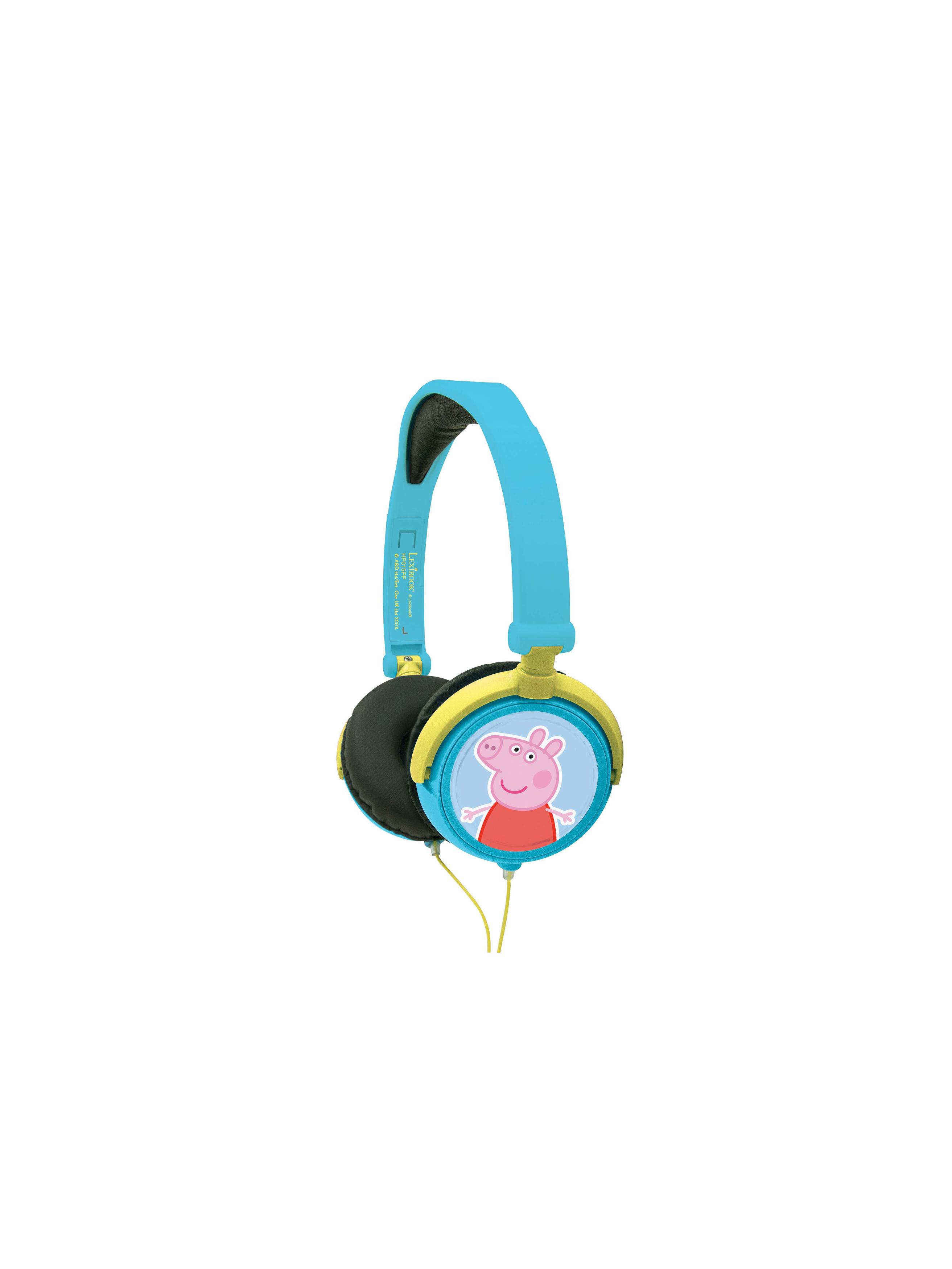 Casque stéréo filaire pliable Peppa Pig, LEXIBOOK
