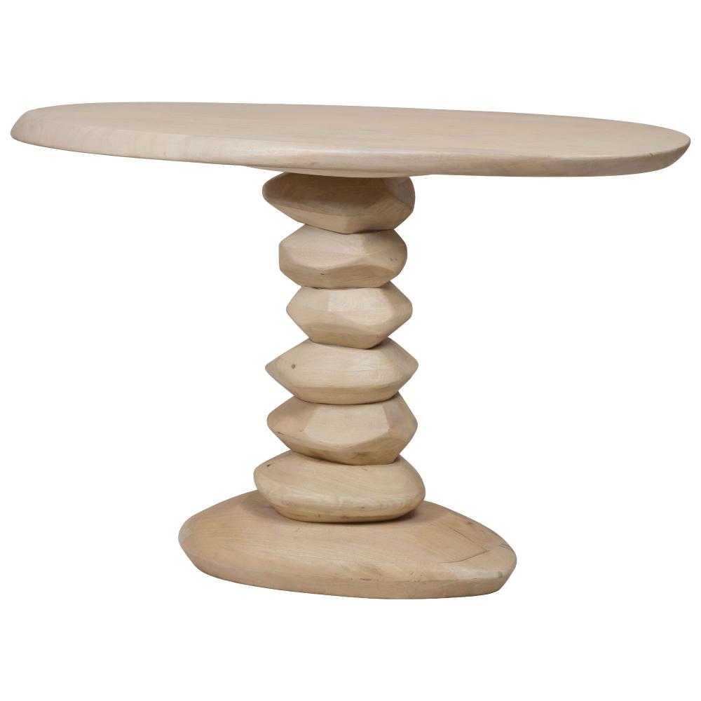 Console sculpturale en manguier L120 cm Dan, AMADEUS
