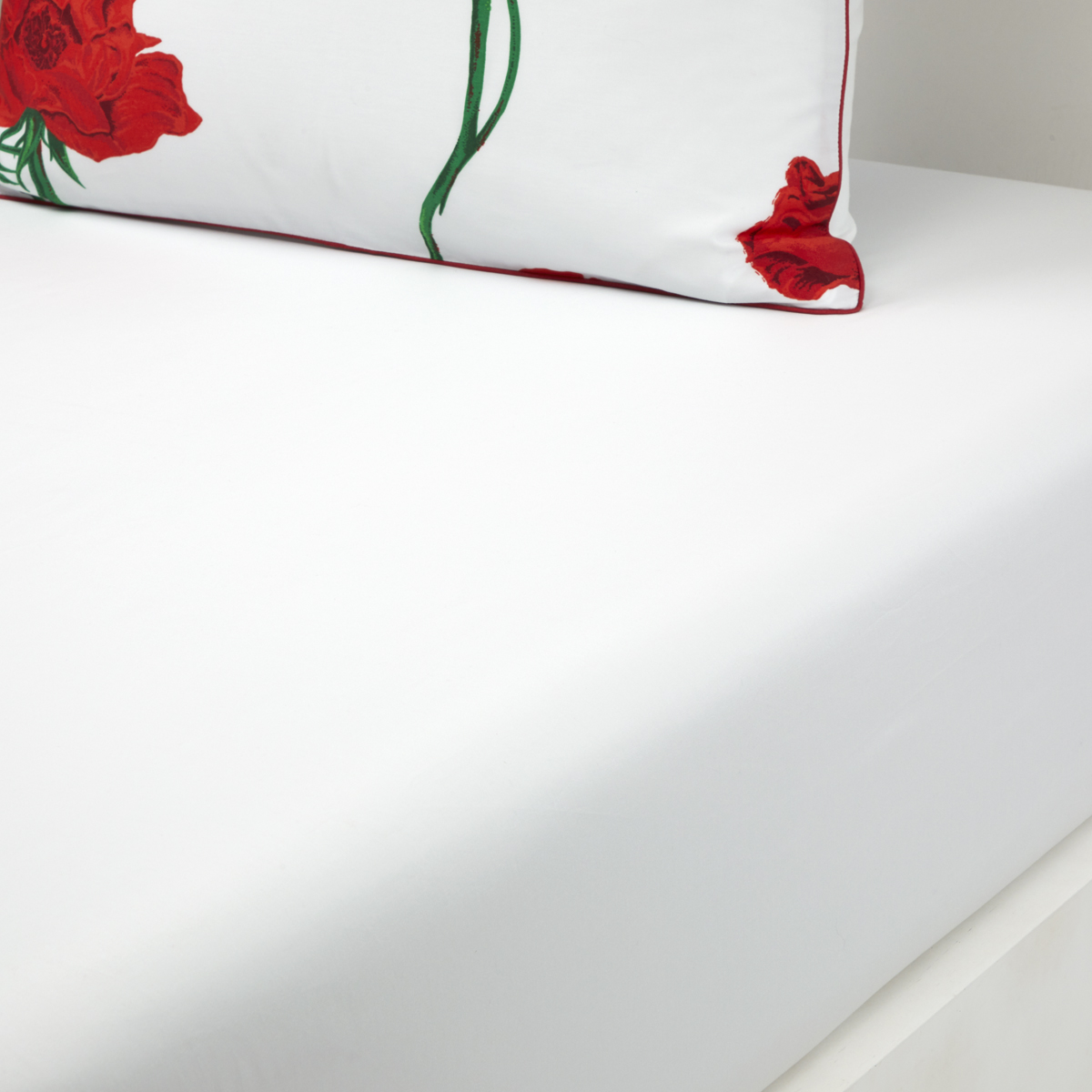 Drap housse en satin, K ROSES, KENZO HOME