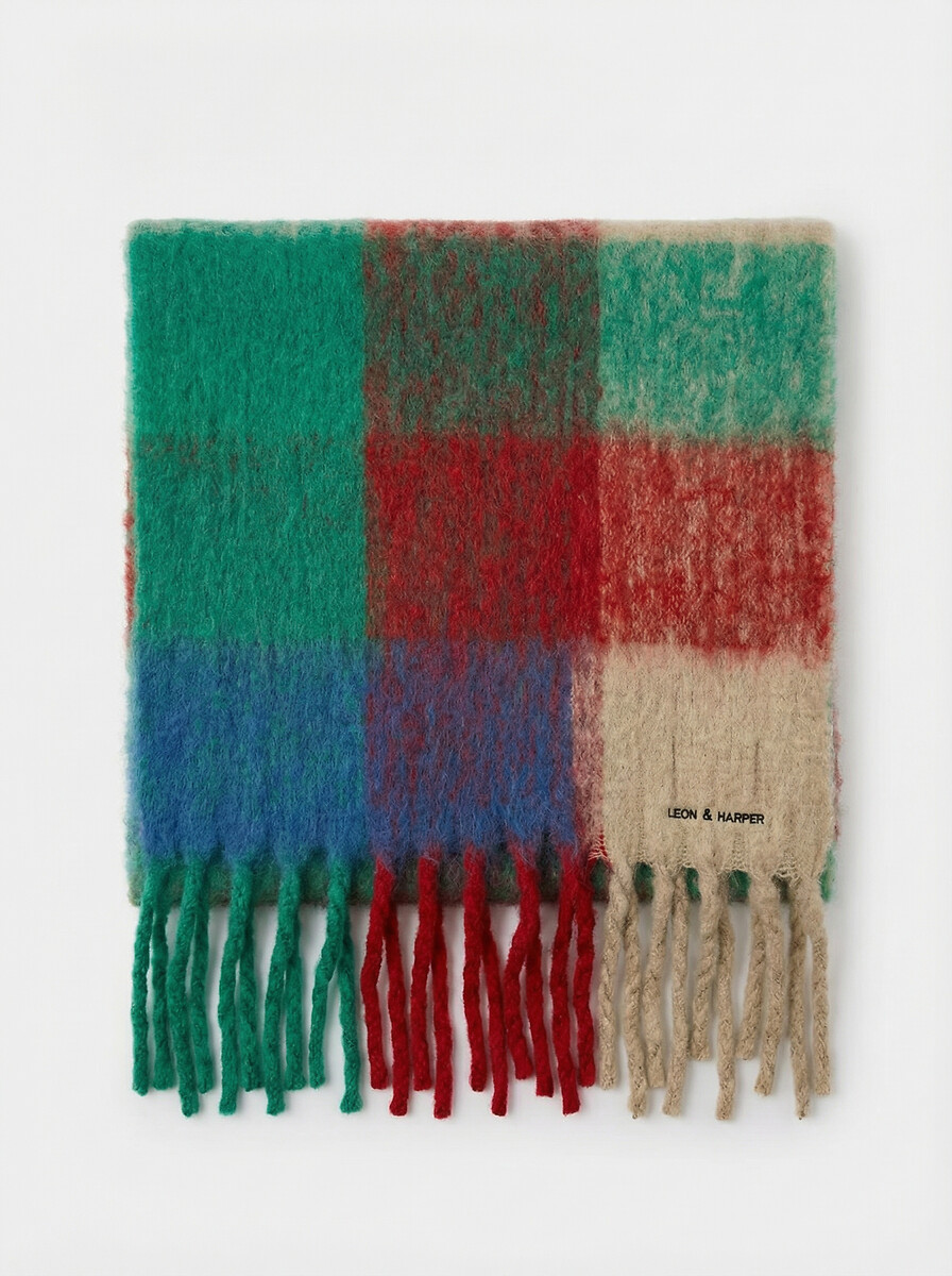 Echarpe à carreaux, ELTON, LEON & HARPER