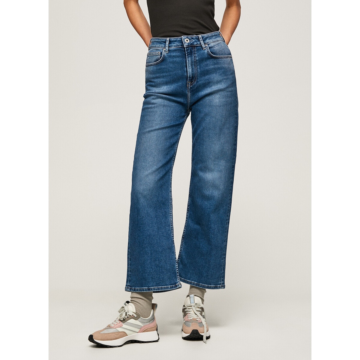 PEPE JEANS LEXA SKY WIDE FIT HIGH WAIST JEANS