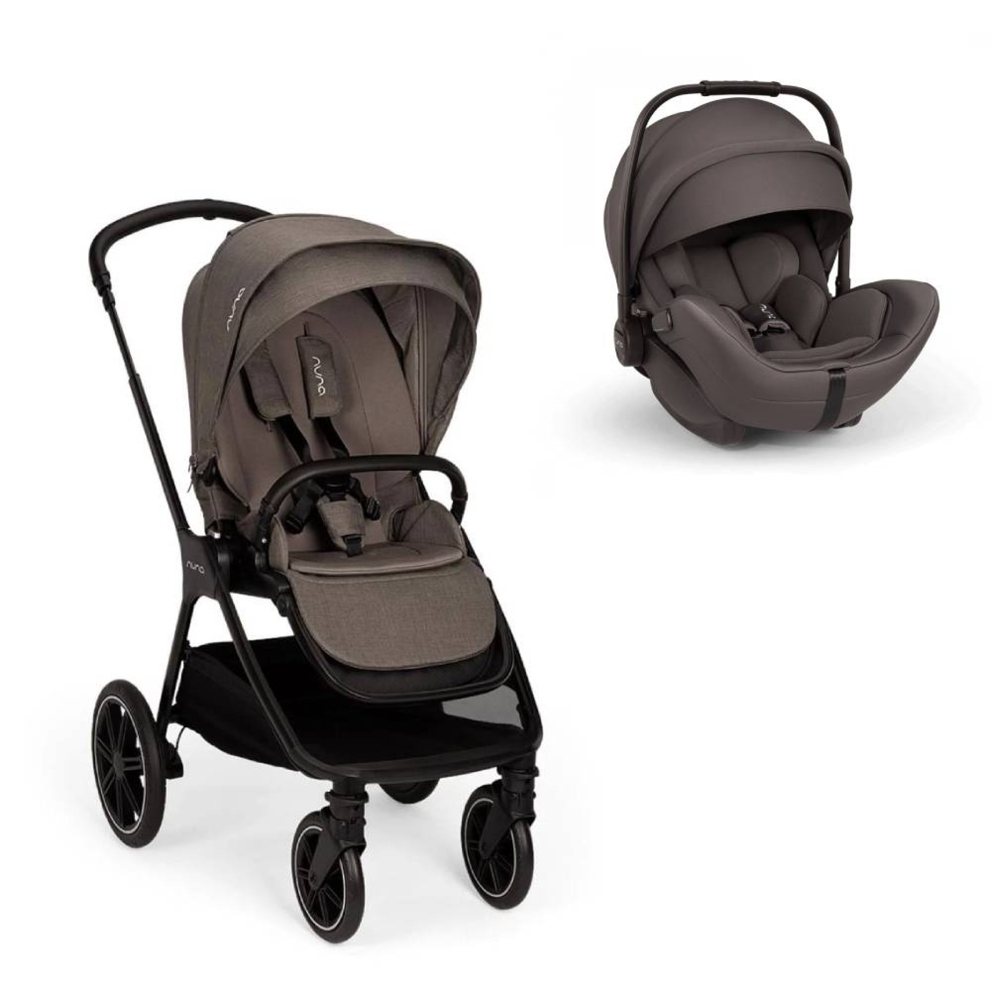 Pack poussette duo Triv LX + Arra Flex, NUNA