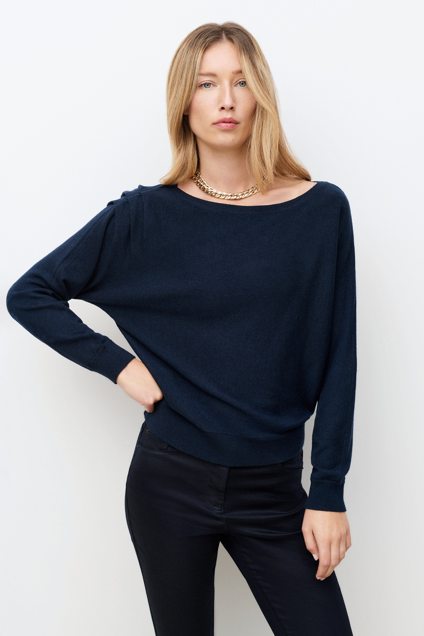 Pull droit col bateau MVALERIA, CAROLL
