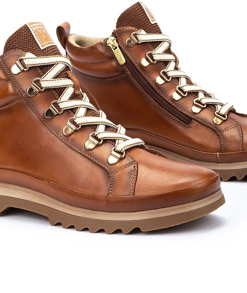 Pikolinos Botas de piel con cordones, VIGO — foto 4
