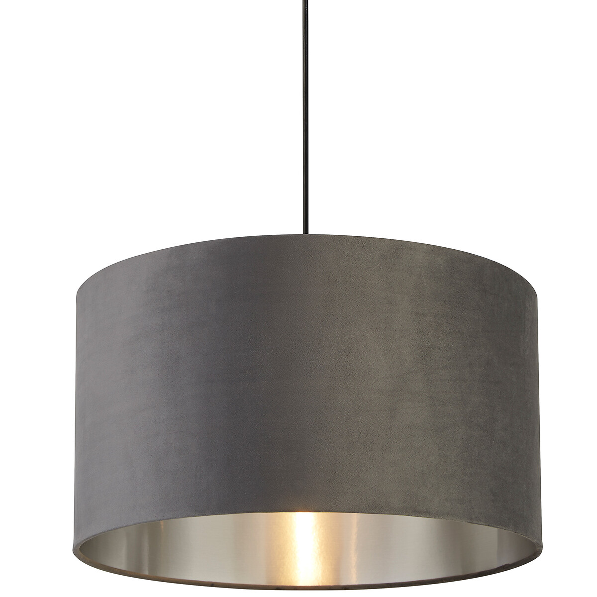 dark grey ceiling light shade