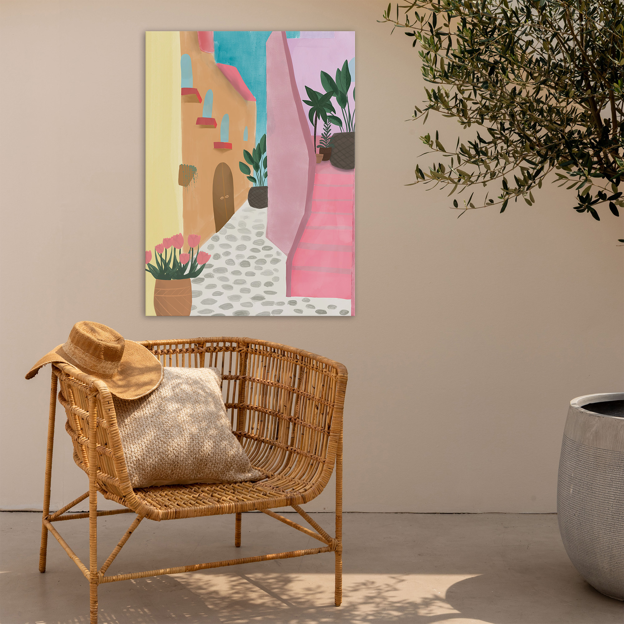 Tableau de jardin Ruelle du sud, ART FOR THE HOME