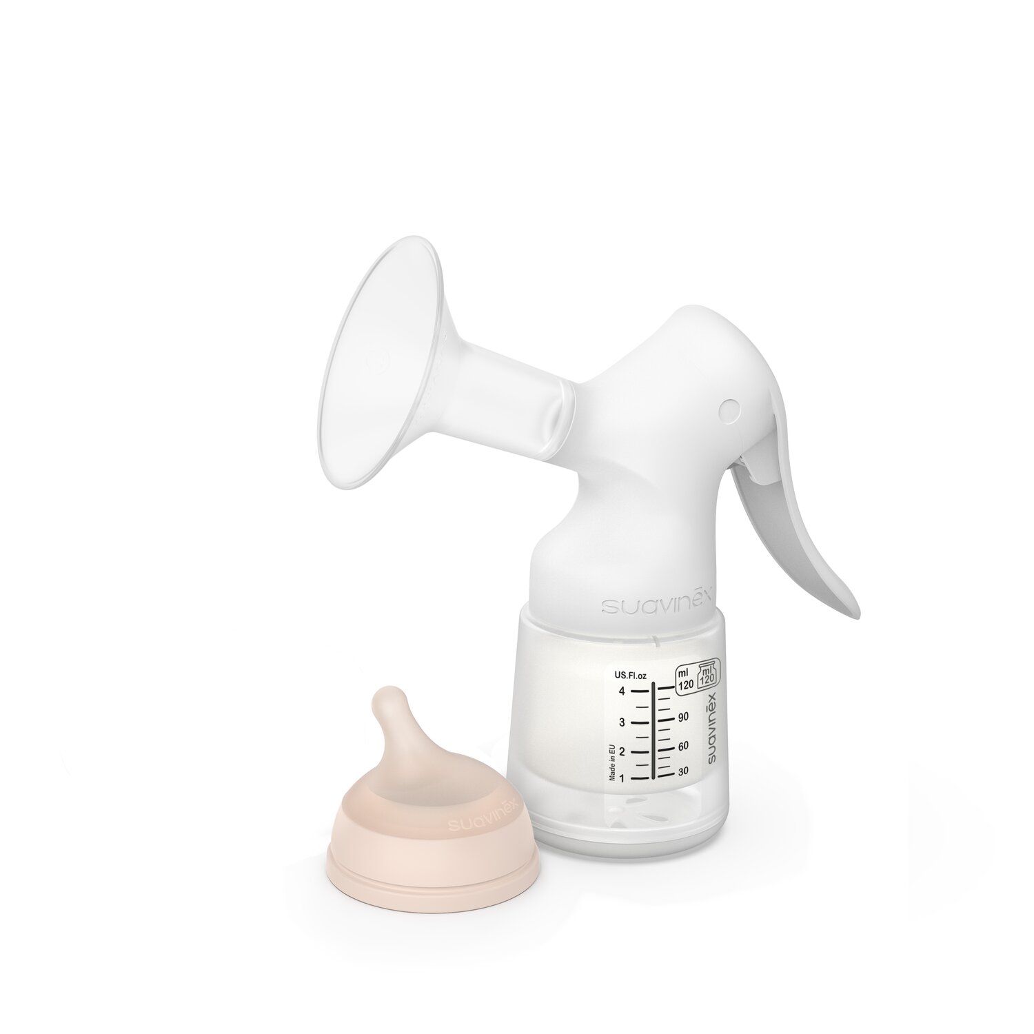 Tire-lait manuel avec biberon 120 ml, BEABA