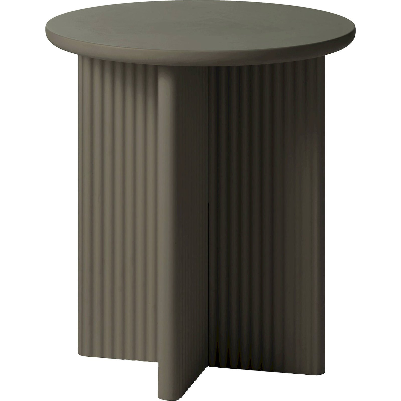 Table d'appoint ronde au piètement sculptural, RECOLLECTION