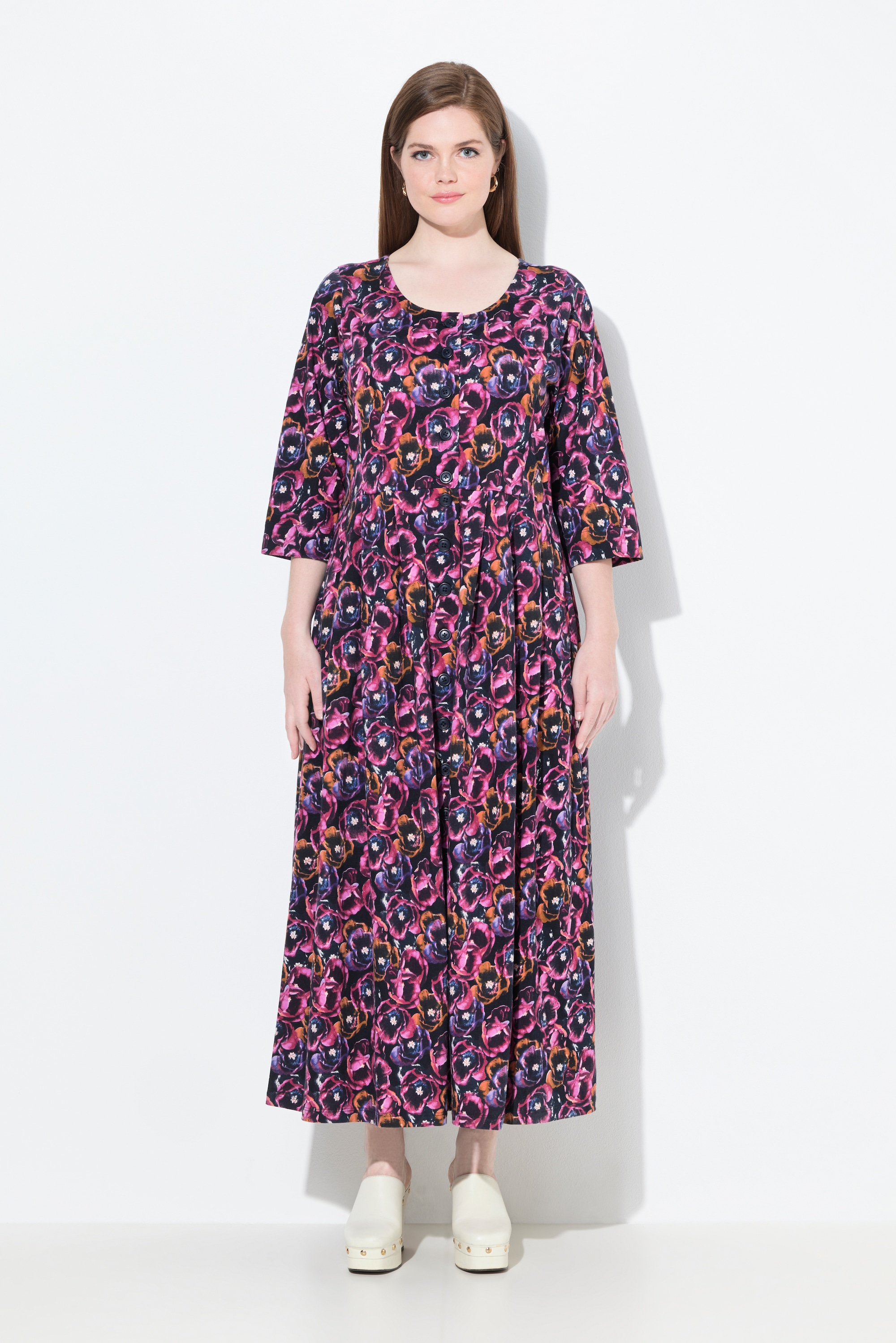 Robe maxi en jersey avec poches, ULLA POPKEN