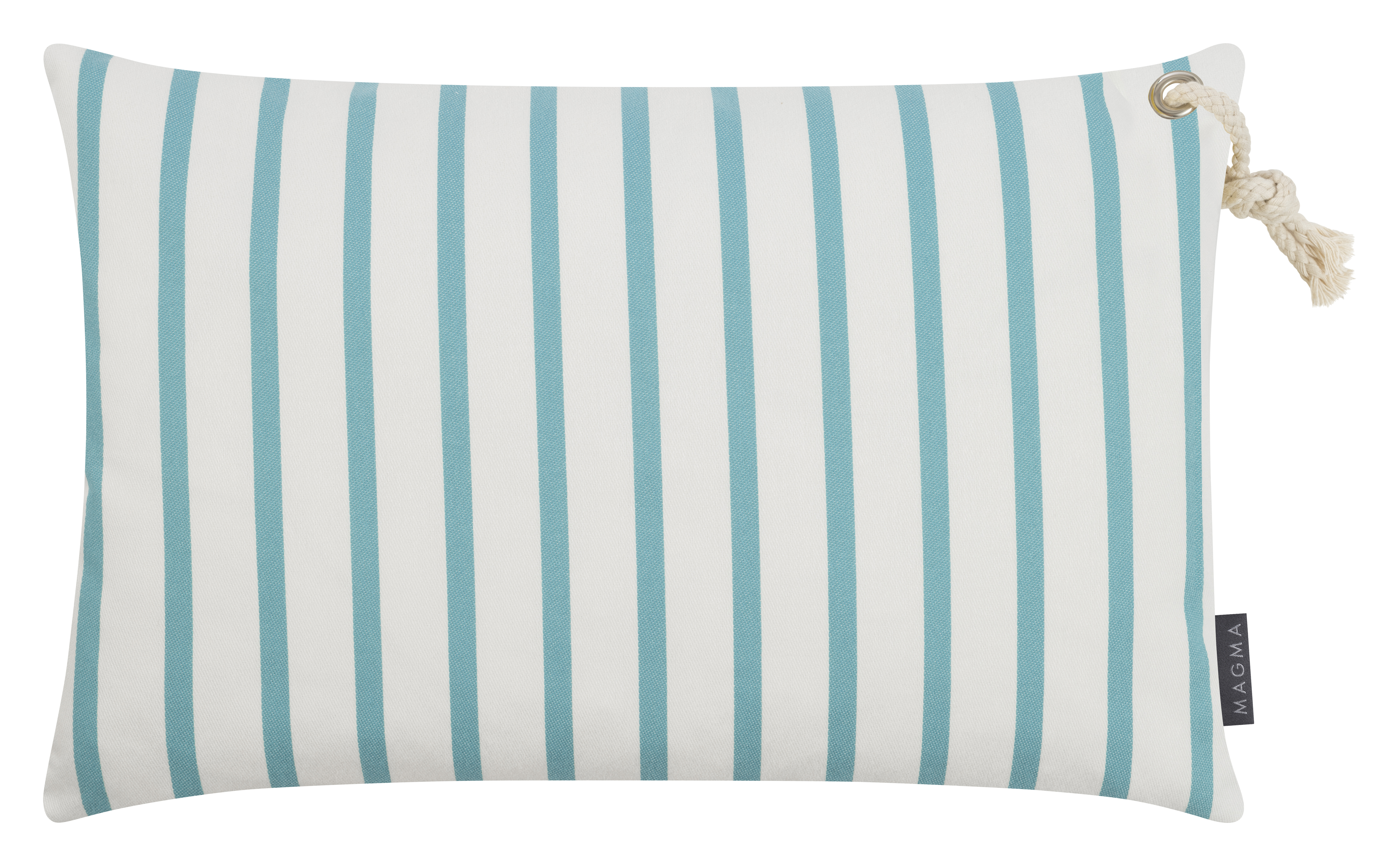 Housse de coussin extérieur rayée dralon MALTA, MAGMA HEIMTEX