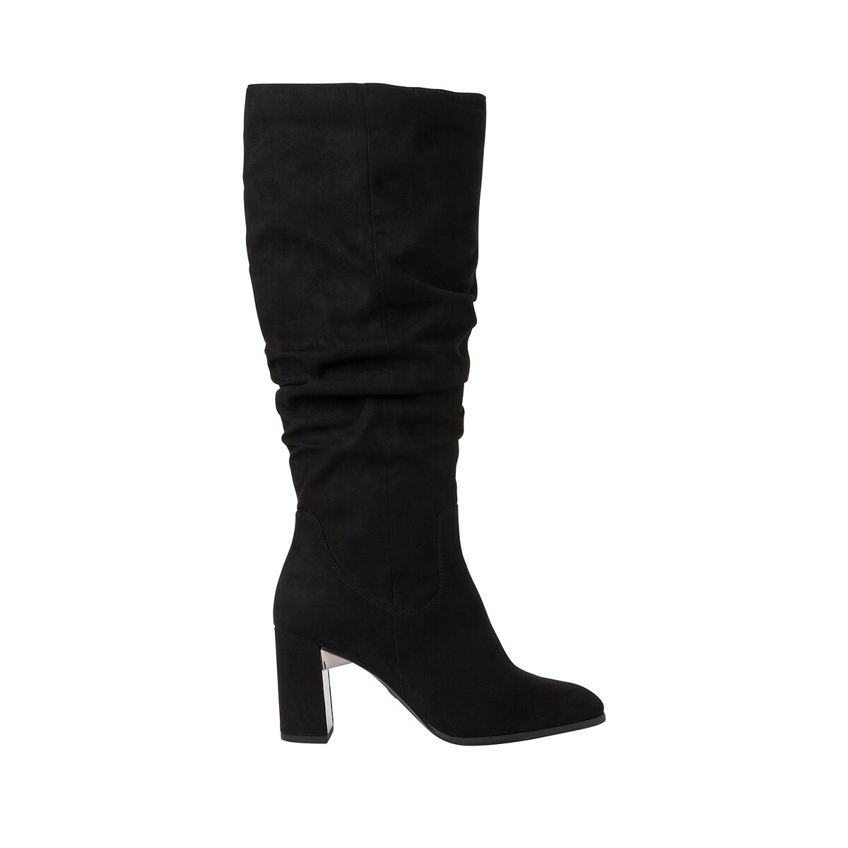 mid high boots with heel