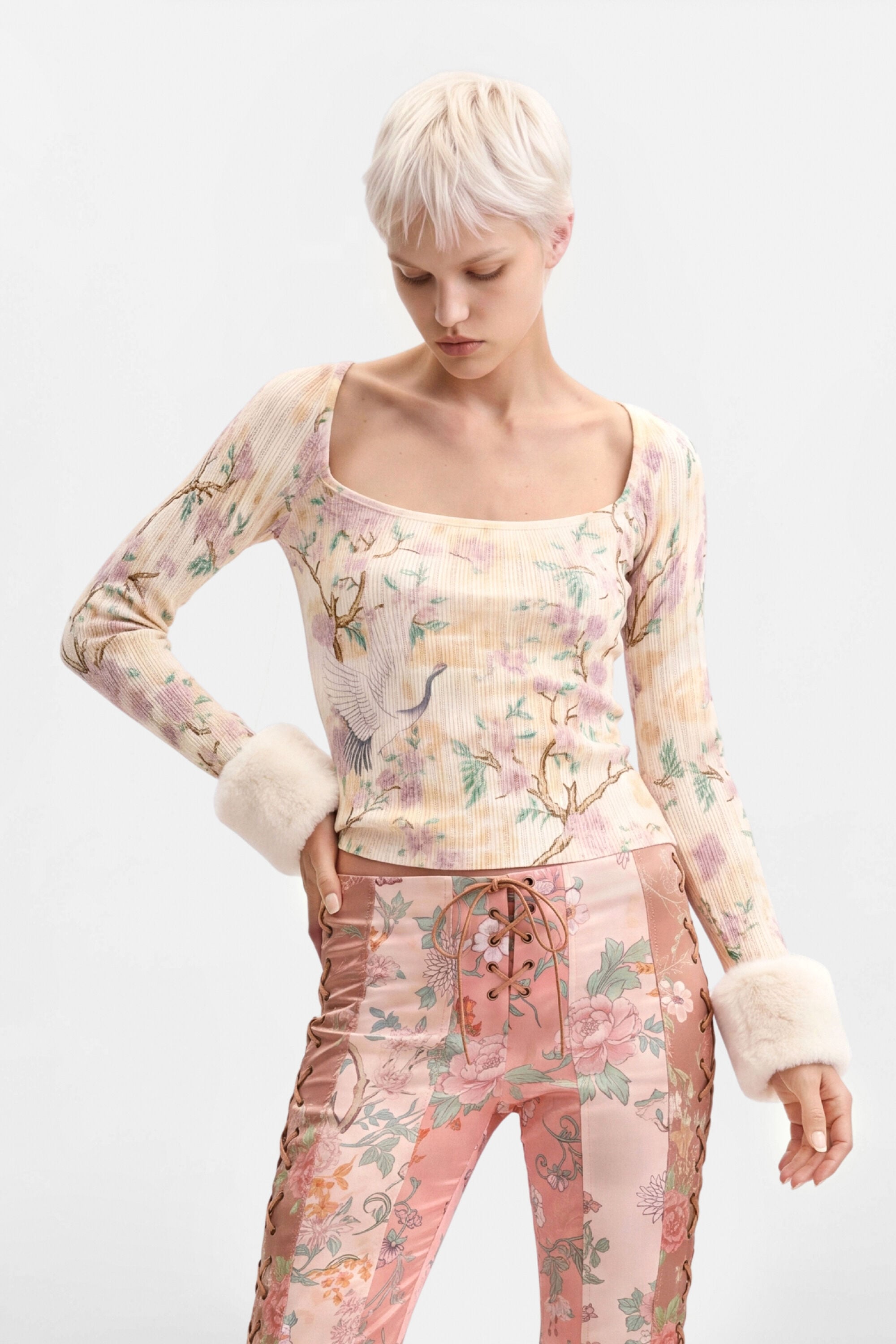 pull slim imprimé, DESIGUAL
