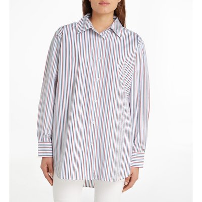 Chemise ample rayée, manches longues TOMMY HILFIGER