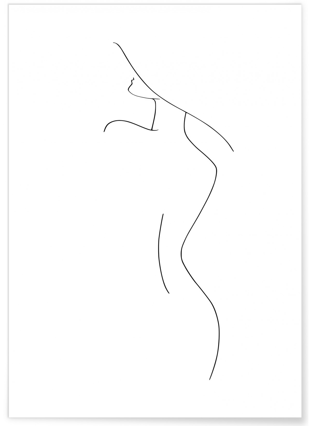 Affiche Line Art Women, L'AFFICHERIE