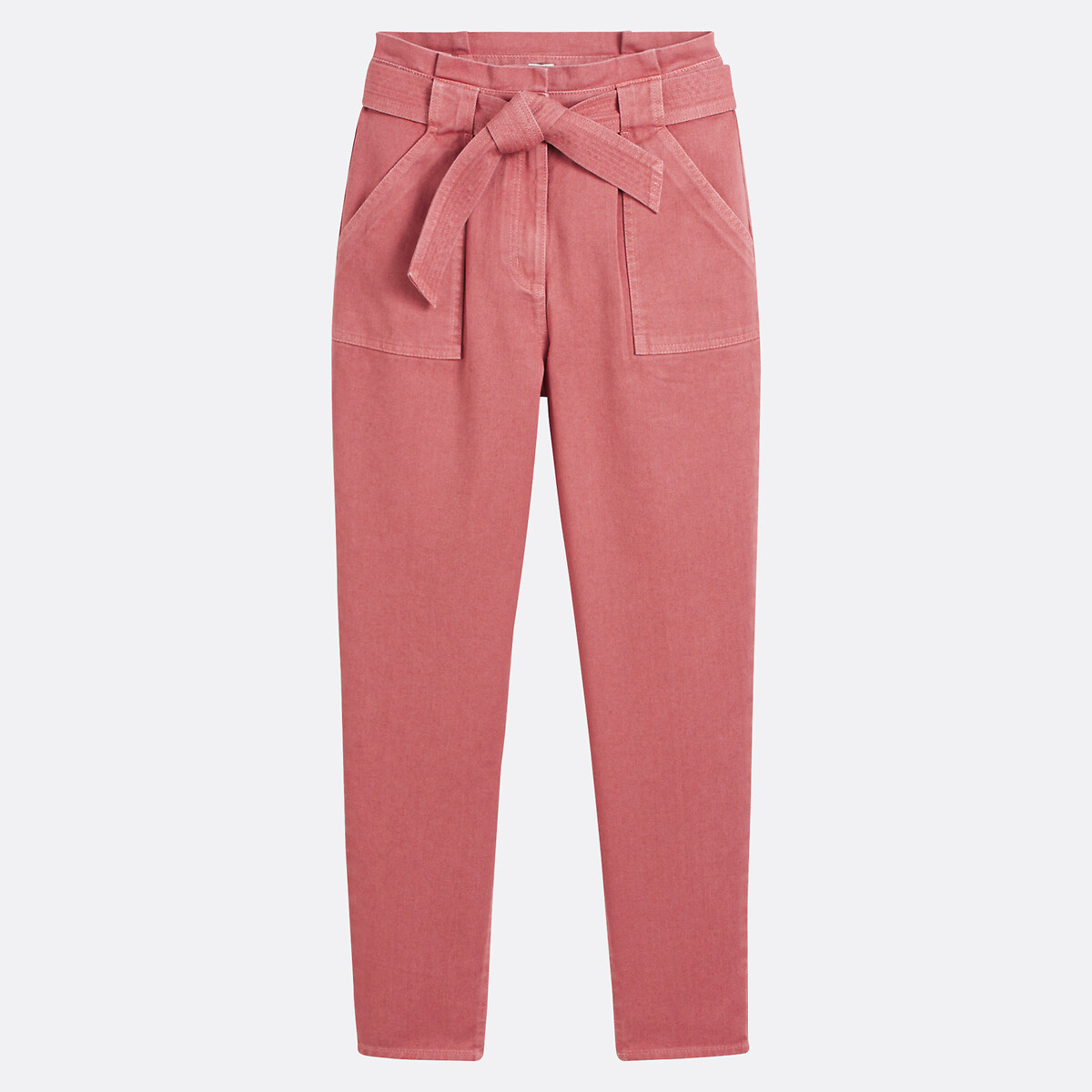 High Waist Carrot Trousers, LA REDOUTE COLLECTIONS