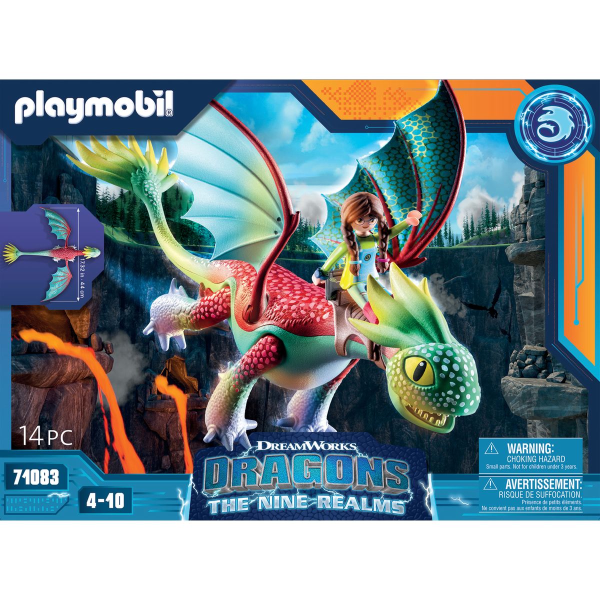 Dragons Nine Realms: WuWei & Jun - Playmobil® - 71080 - Jeux d'imagination