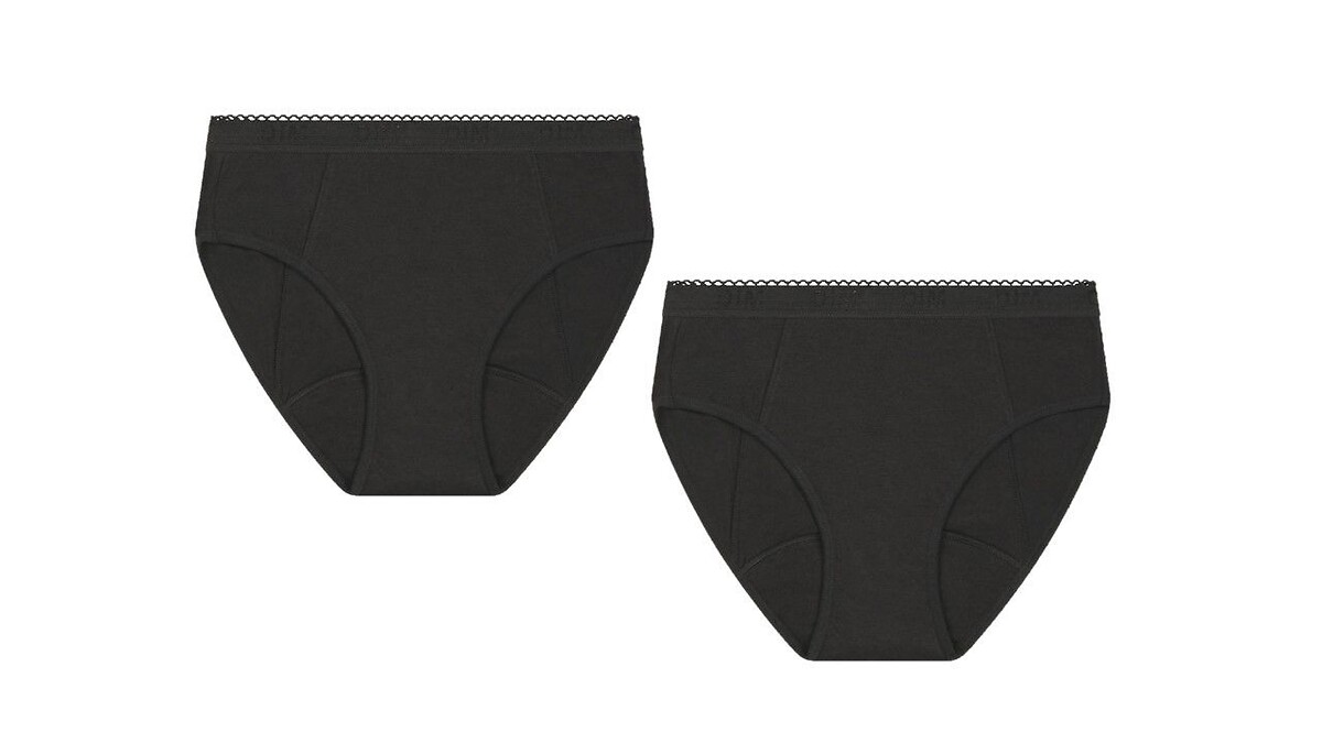 Lot 2 culottes menstruelles flux abondant junior