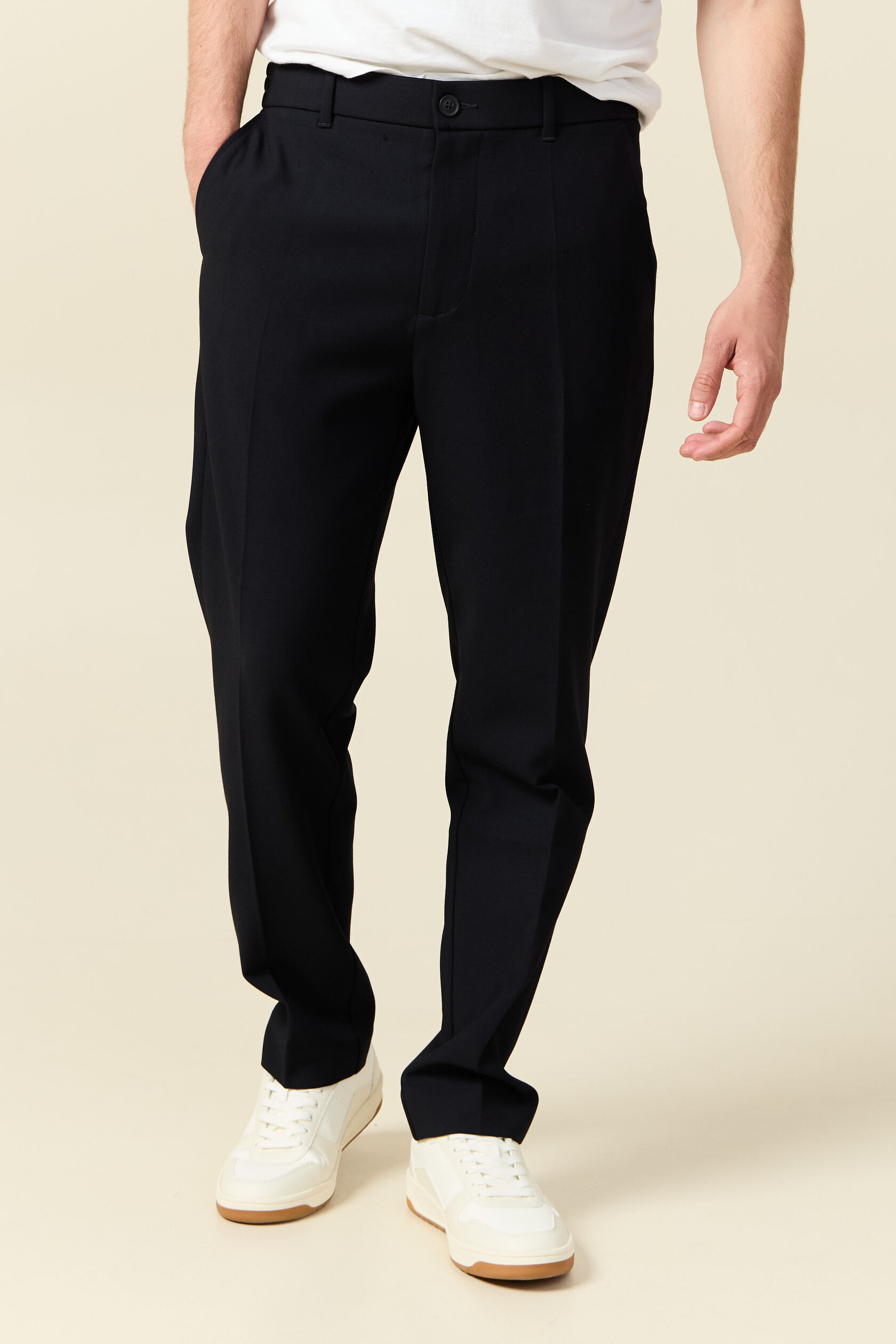 Pantalon droit longueur 32, BONOBO