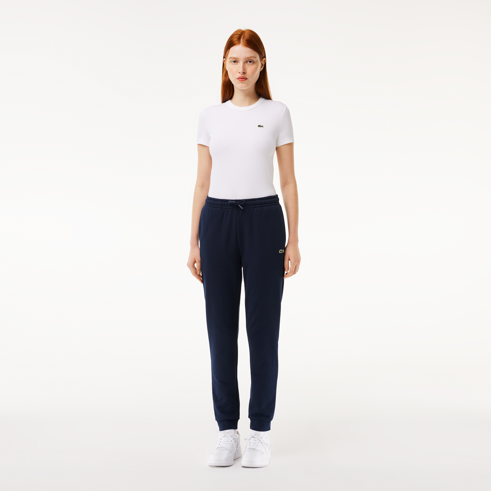 Pantalon de survêtement en molleton, LACOSTE