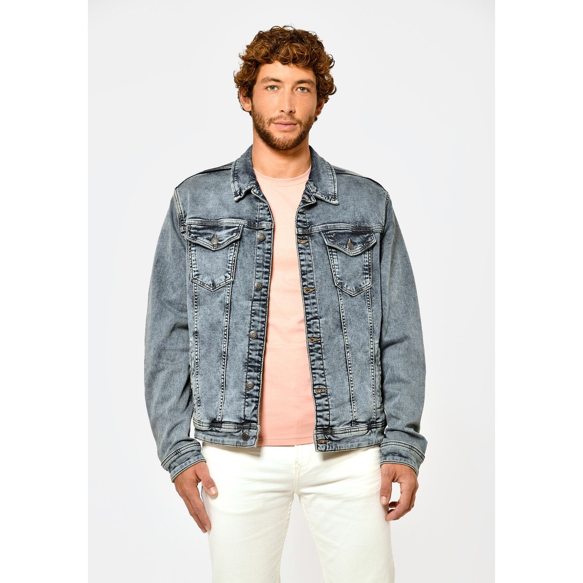 Veste en best sale jean kaporal