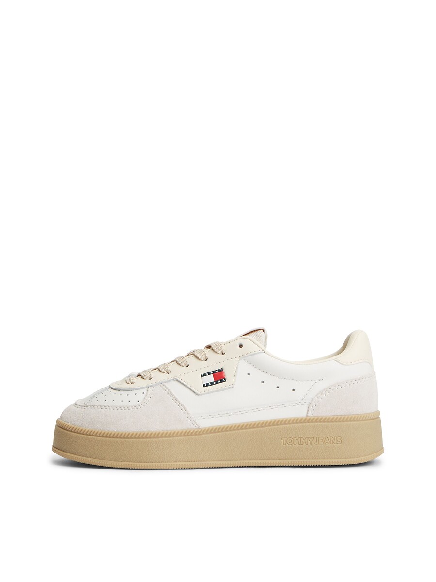 Tommy Jeans Zapatillas de piel con plataforma, THE GREENWICH — photo 4