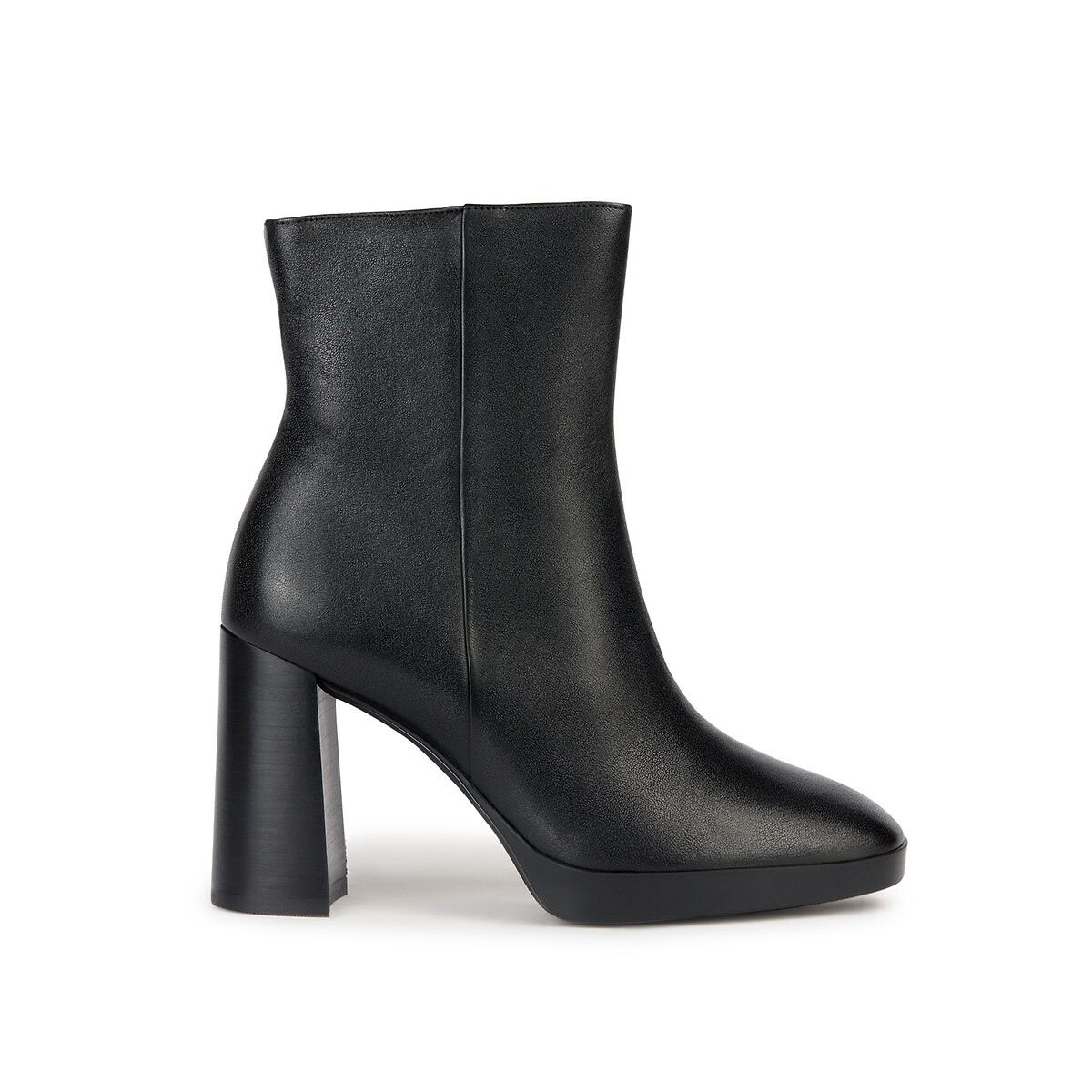 Teulada Heeled Ankle Boots in Breathable Leather