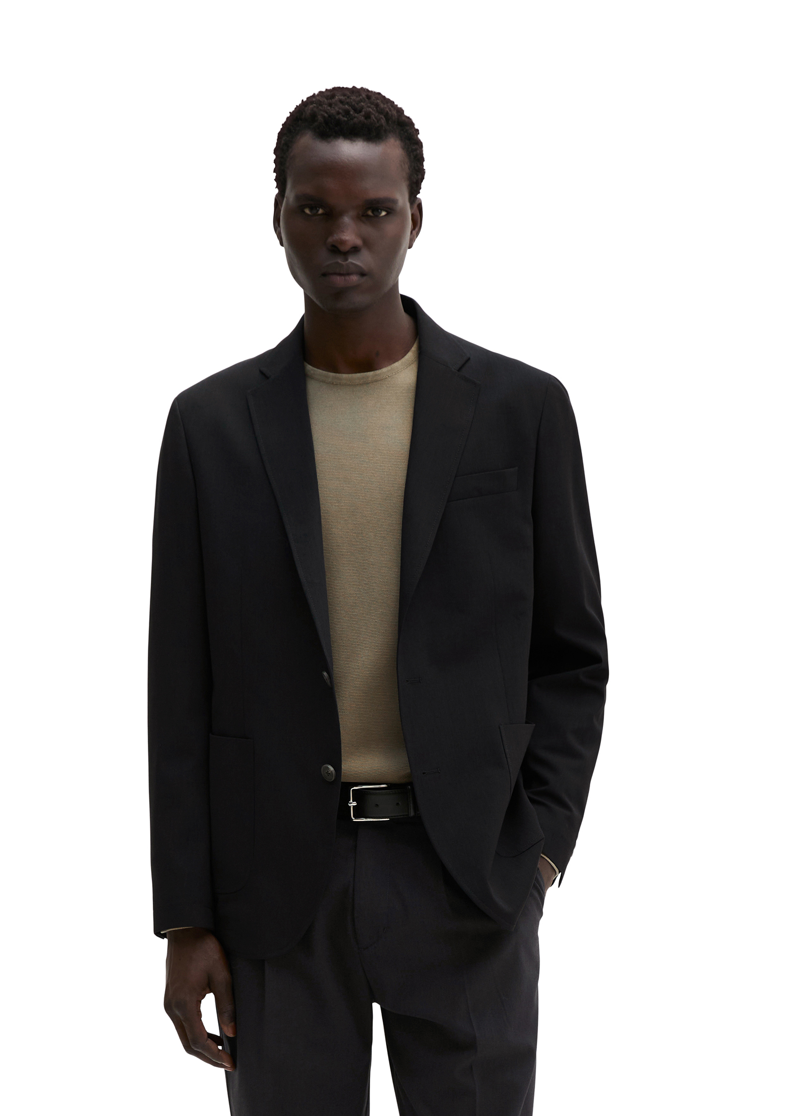 Veste shaped en laine mélangée estivale, MARC O'POLO