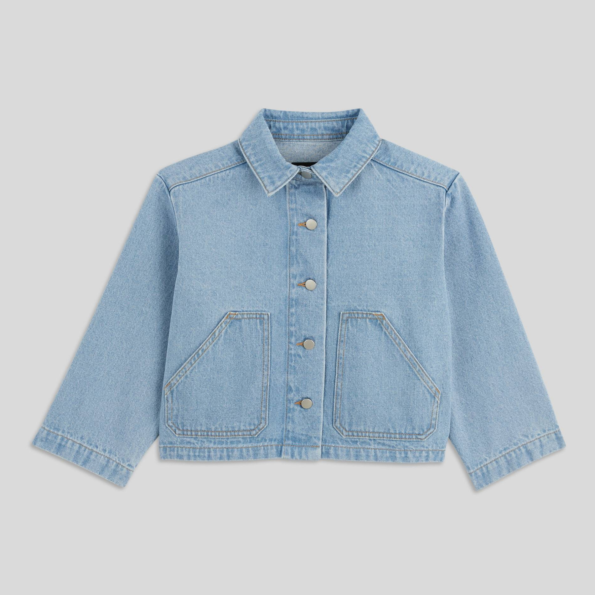 Veste en jean en coton BIO, MONOPRIX