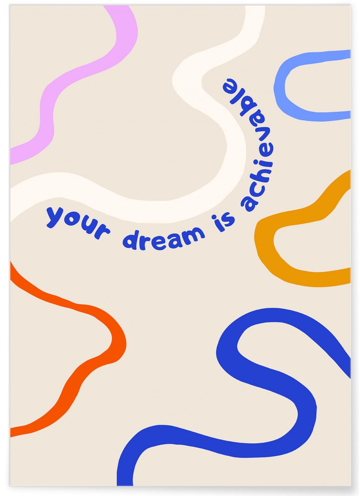 Affiche Ton rêve, L'AFFICHERIE